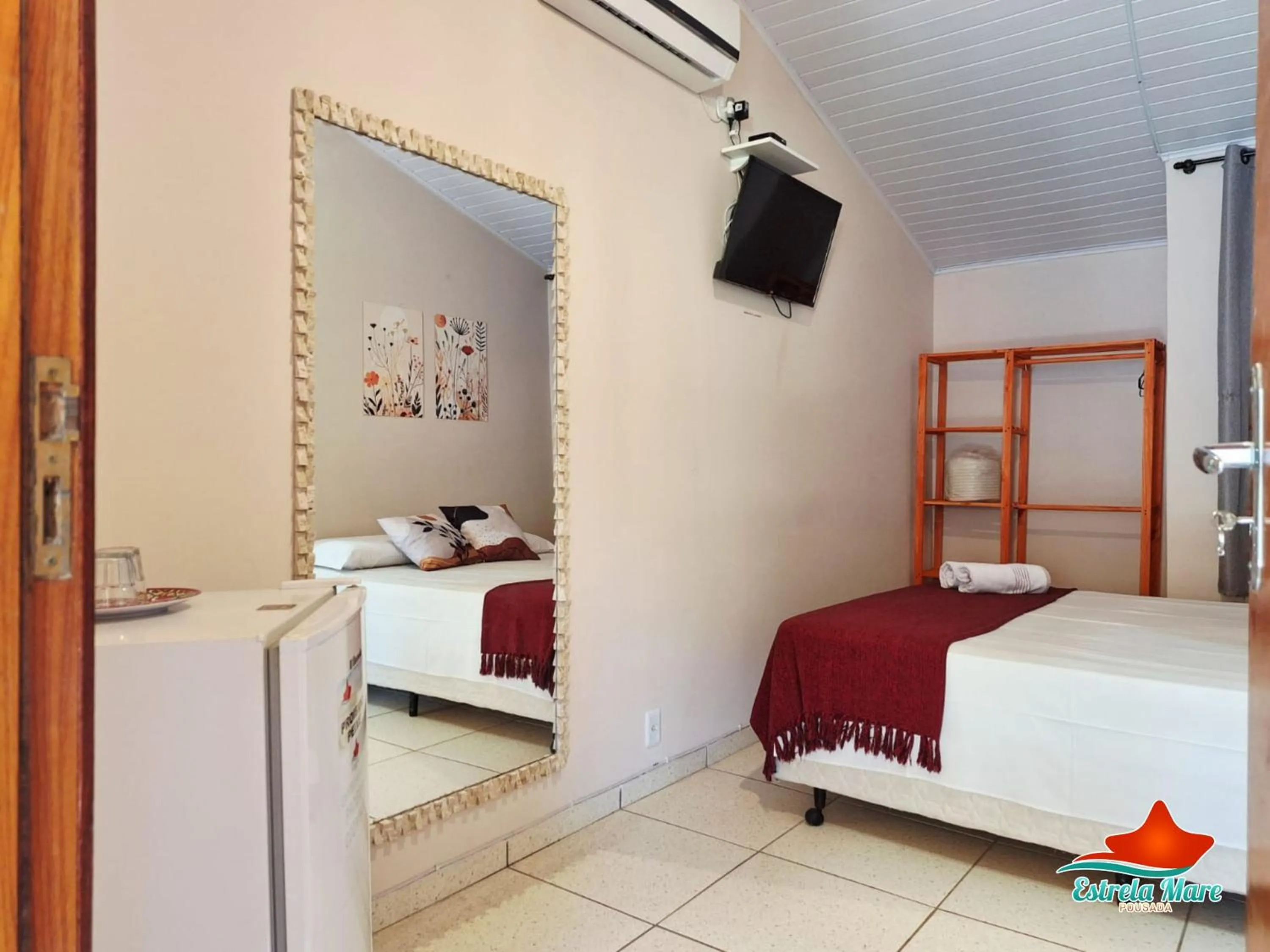 Bedroom, Bed in Pousada Estrela Mare