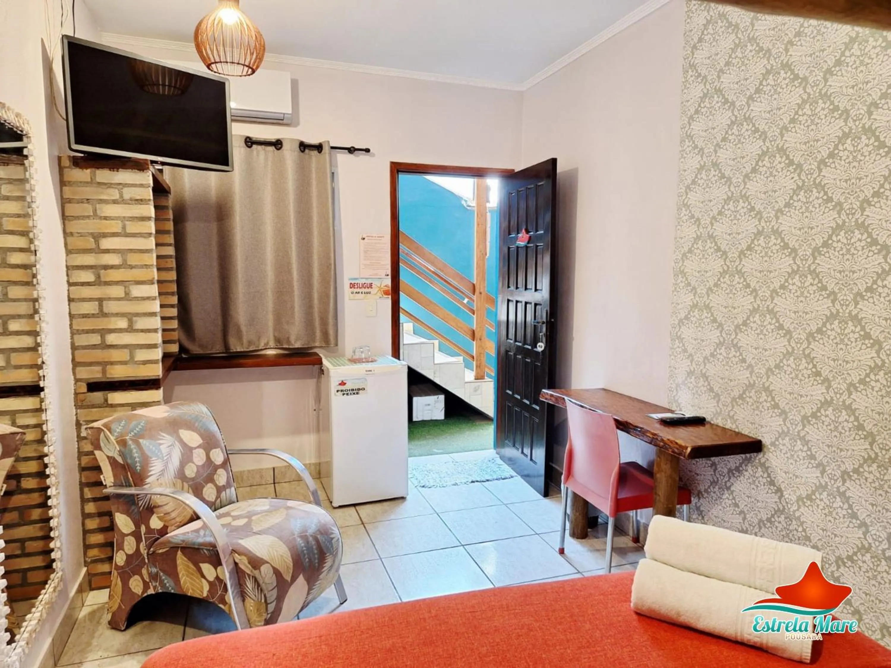 Bedroom in Pousada Estrela Mare