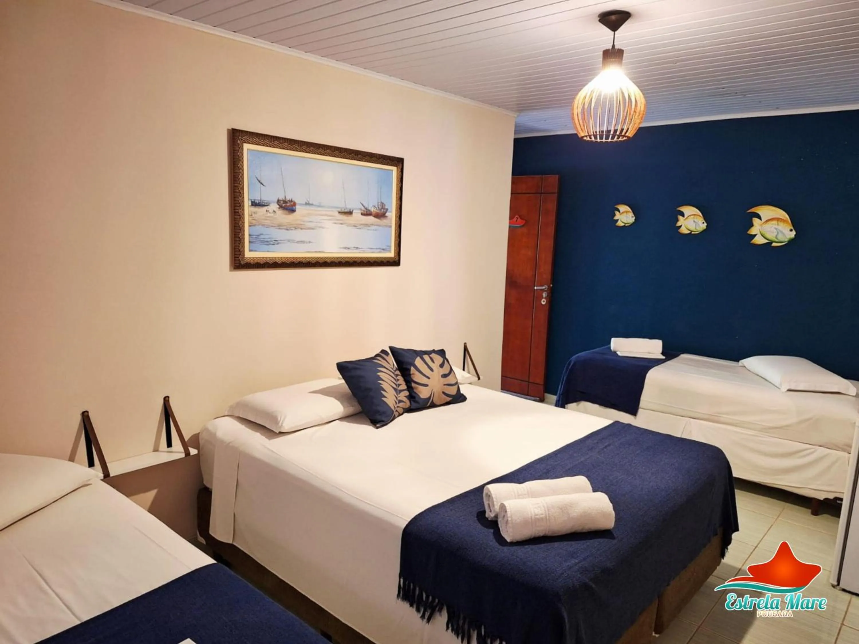 Bedroom, Bed in Pousada Estrela Mare