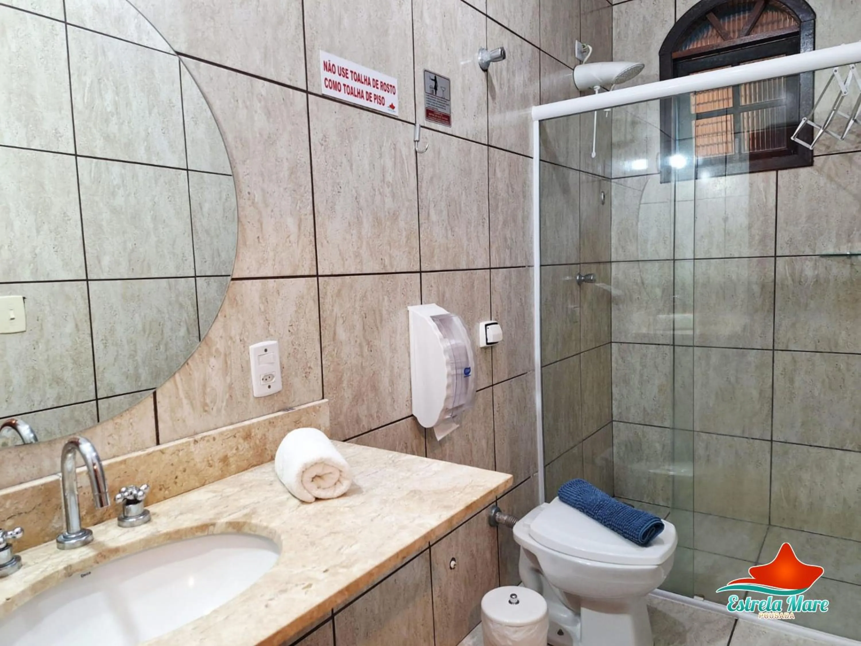 Bathroom in Pousada Estrela Mare