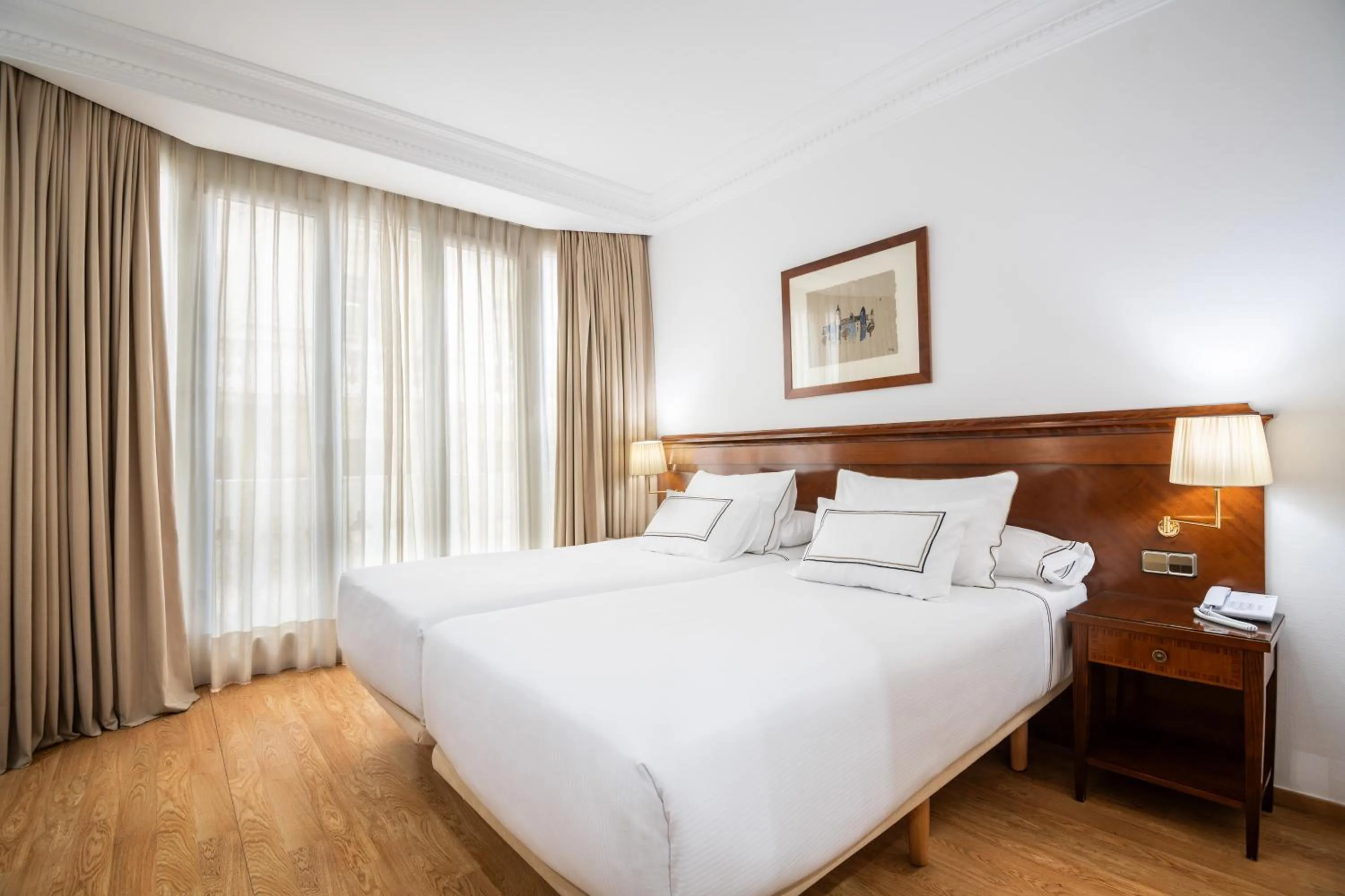 Bed in Melia Plaza Valencia