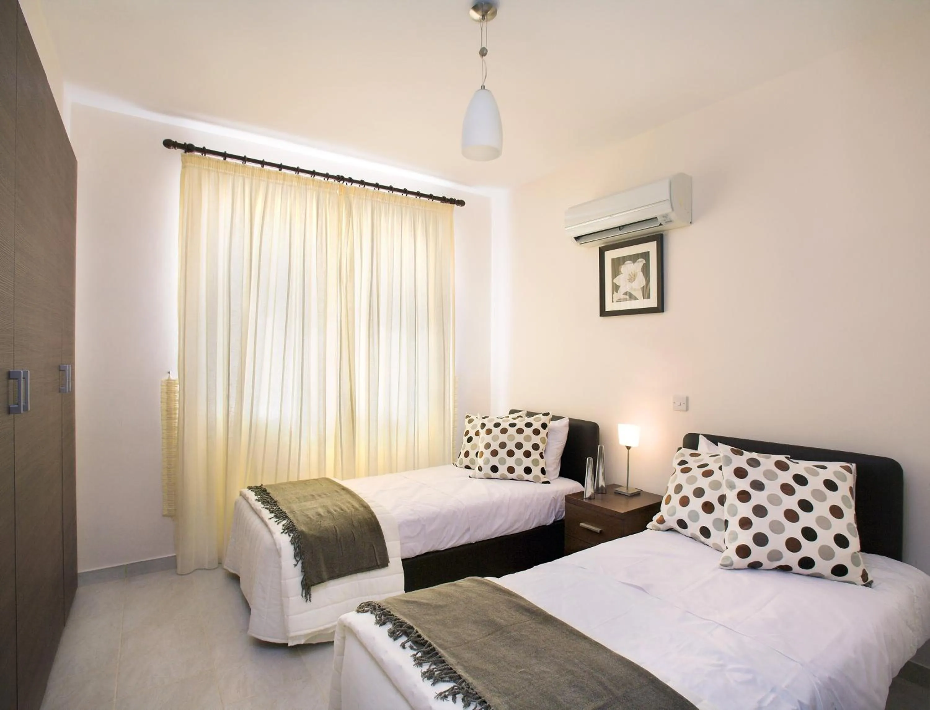 Bedroom in Chloraka Terrace Apartments