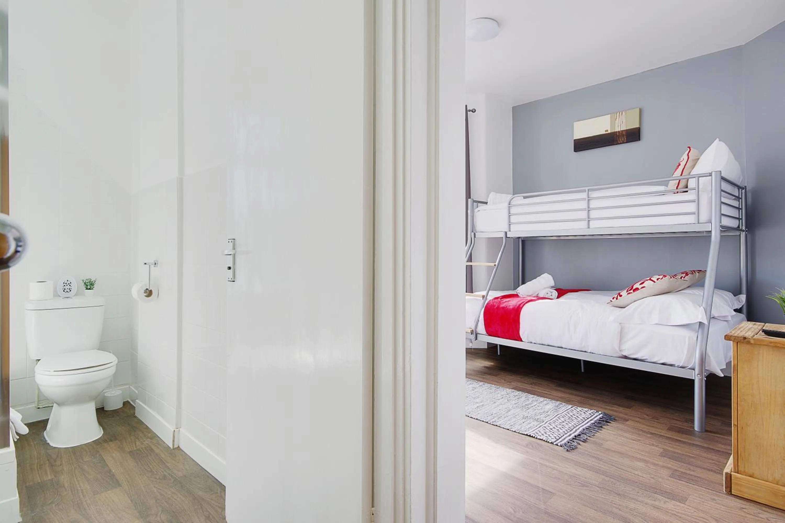 Bed in Azure Beach Hotel