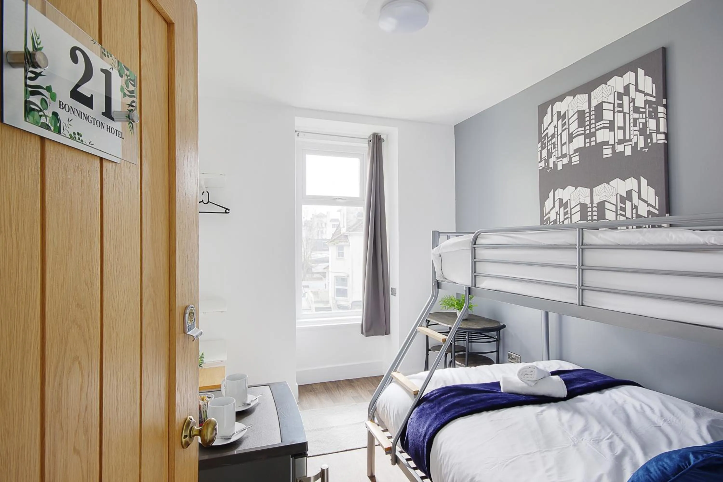 Bed in Azure Beach Hotel