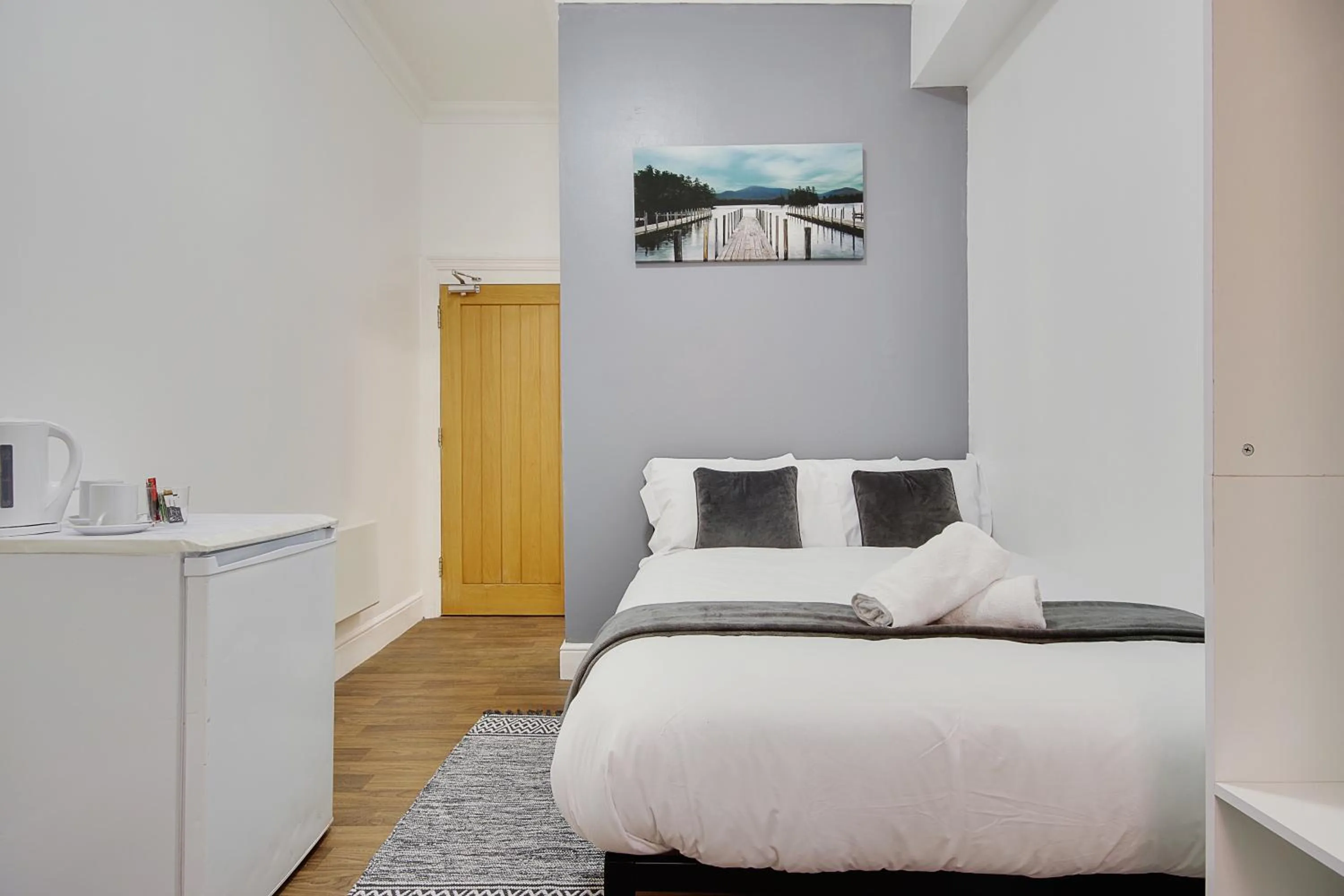 Bed in Azure Beach Hotel