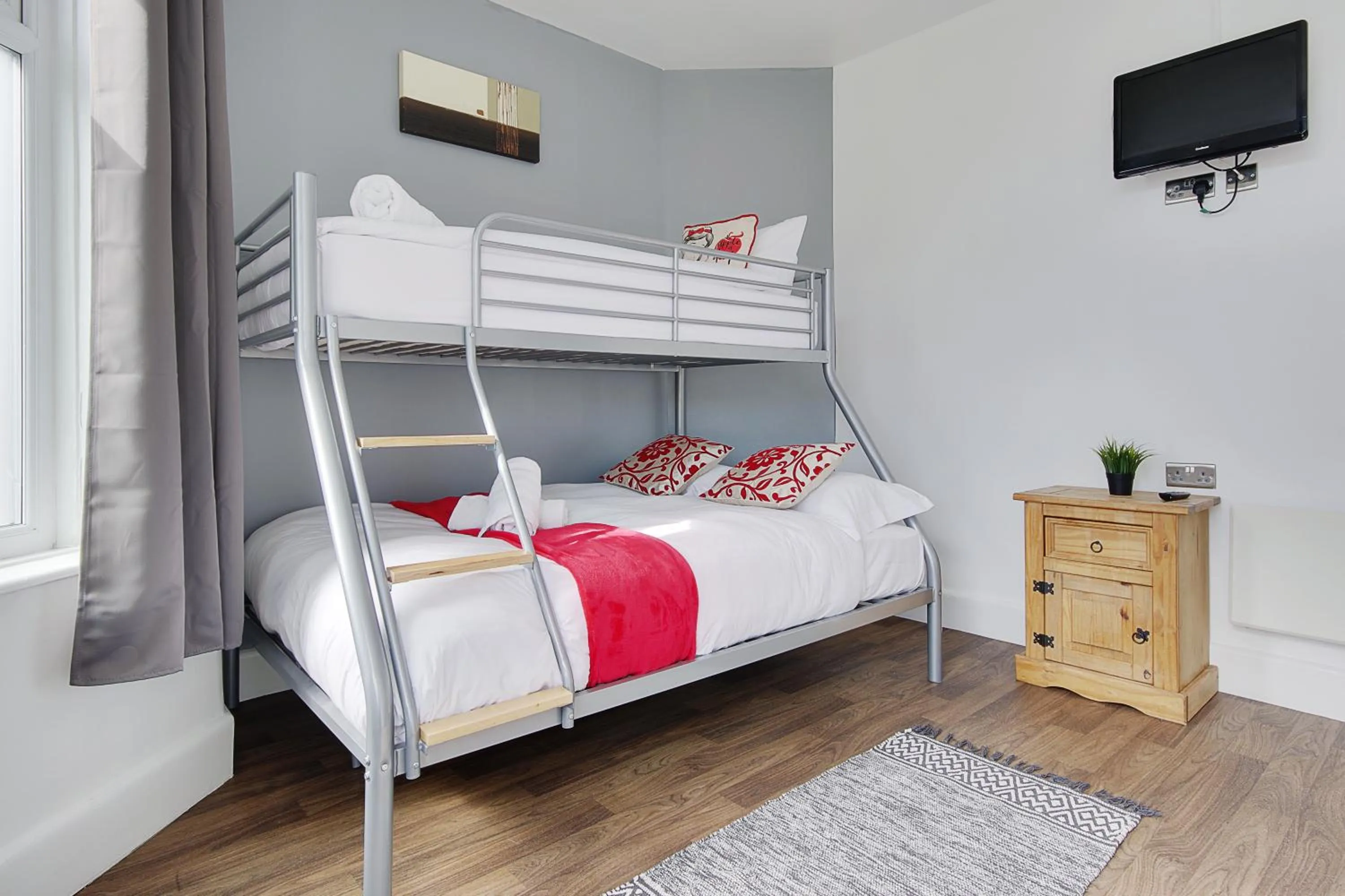 Bed in Azure Beach Hotel