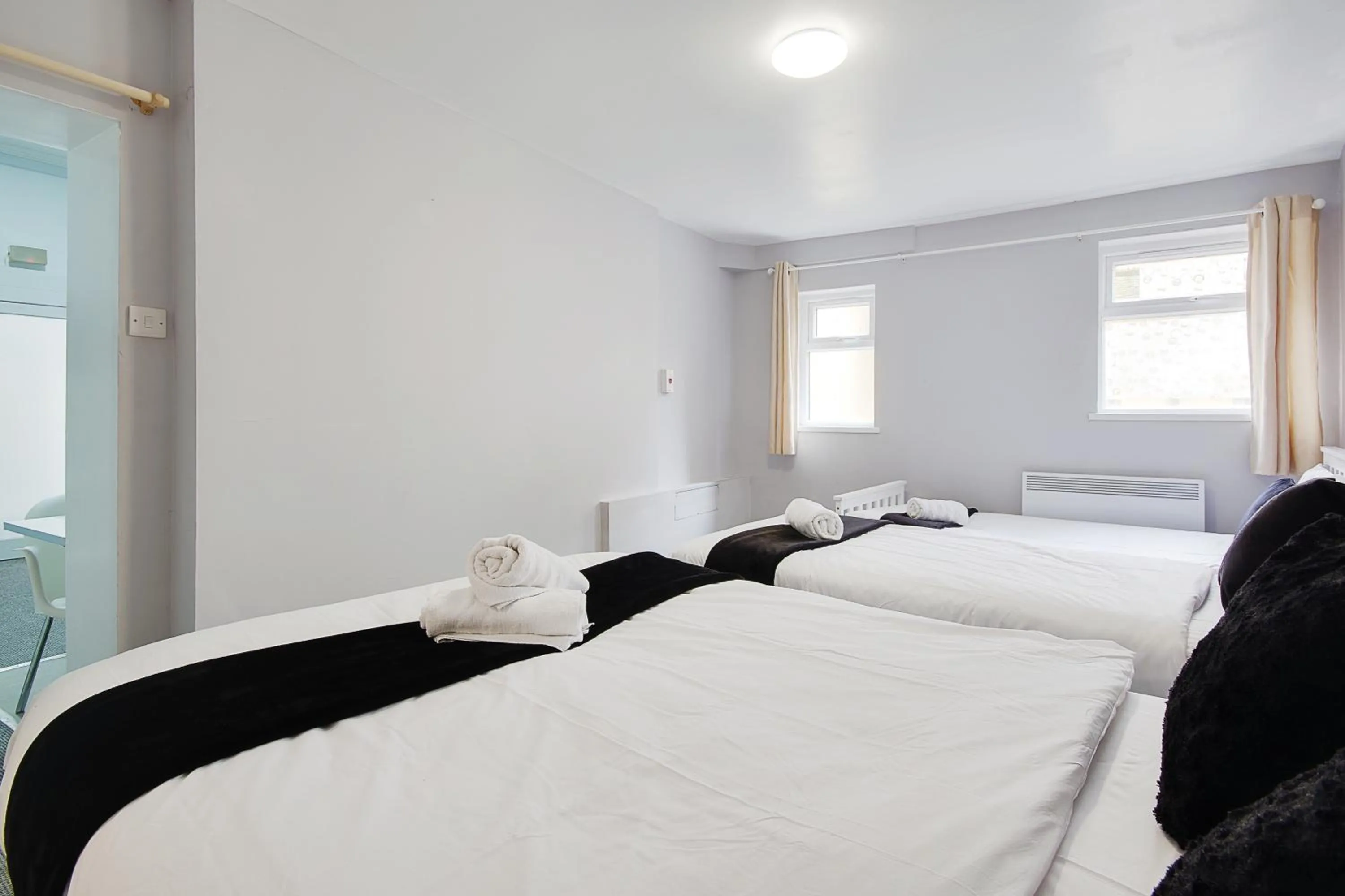 Bed in Azure Beach Hotel