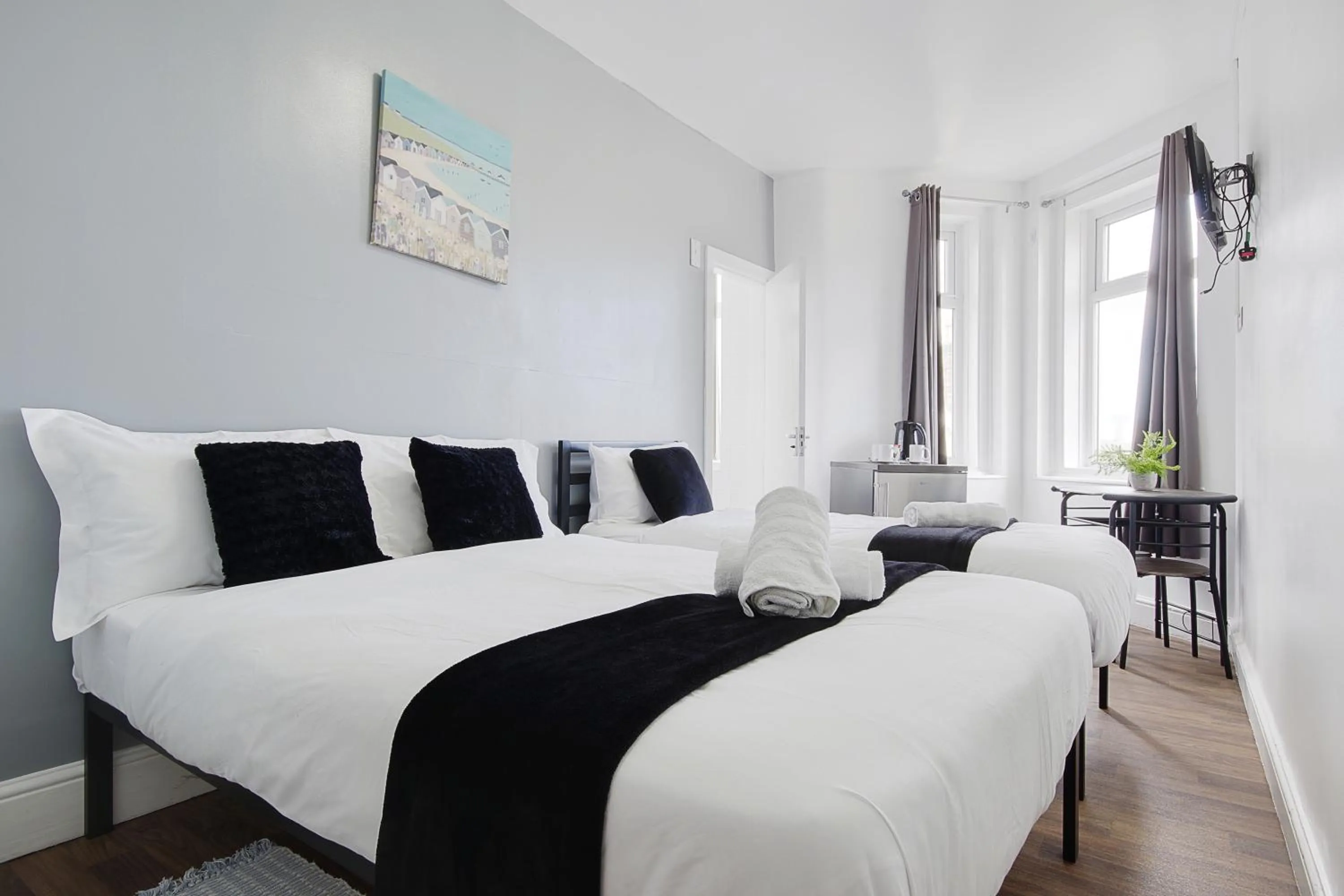 Bed in Azure Beach Hotel