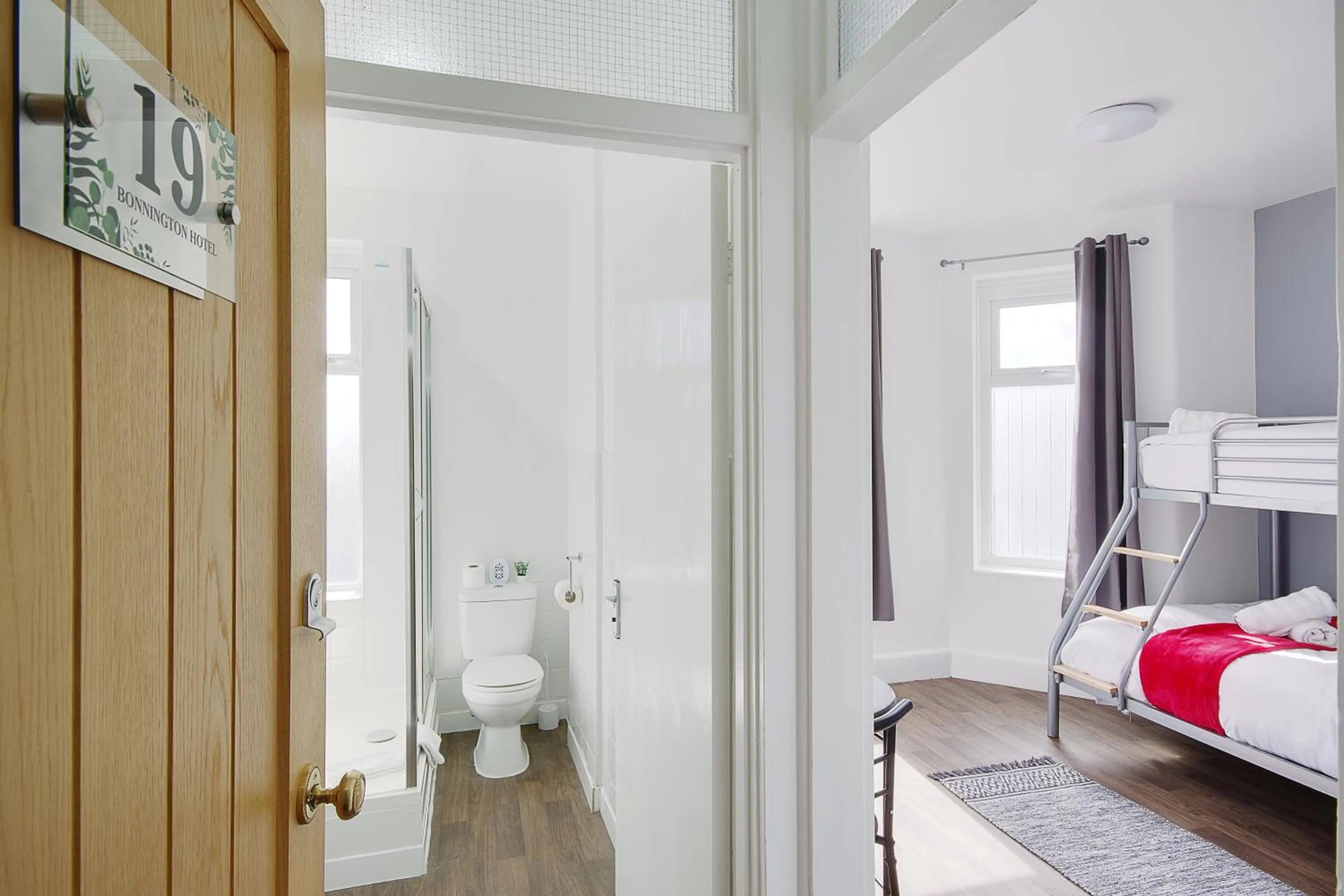 Bed in Azure Beach Hotel