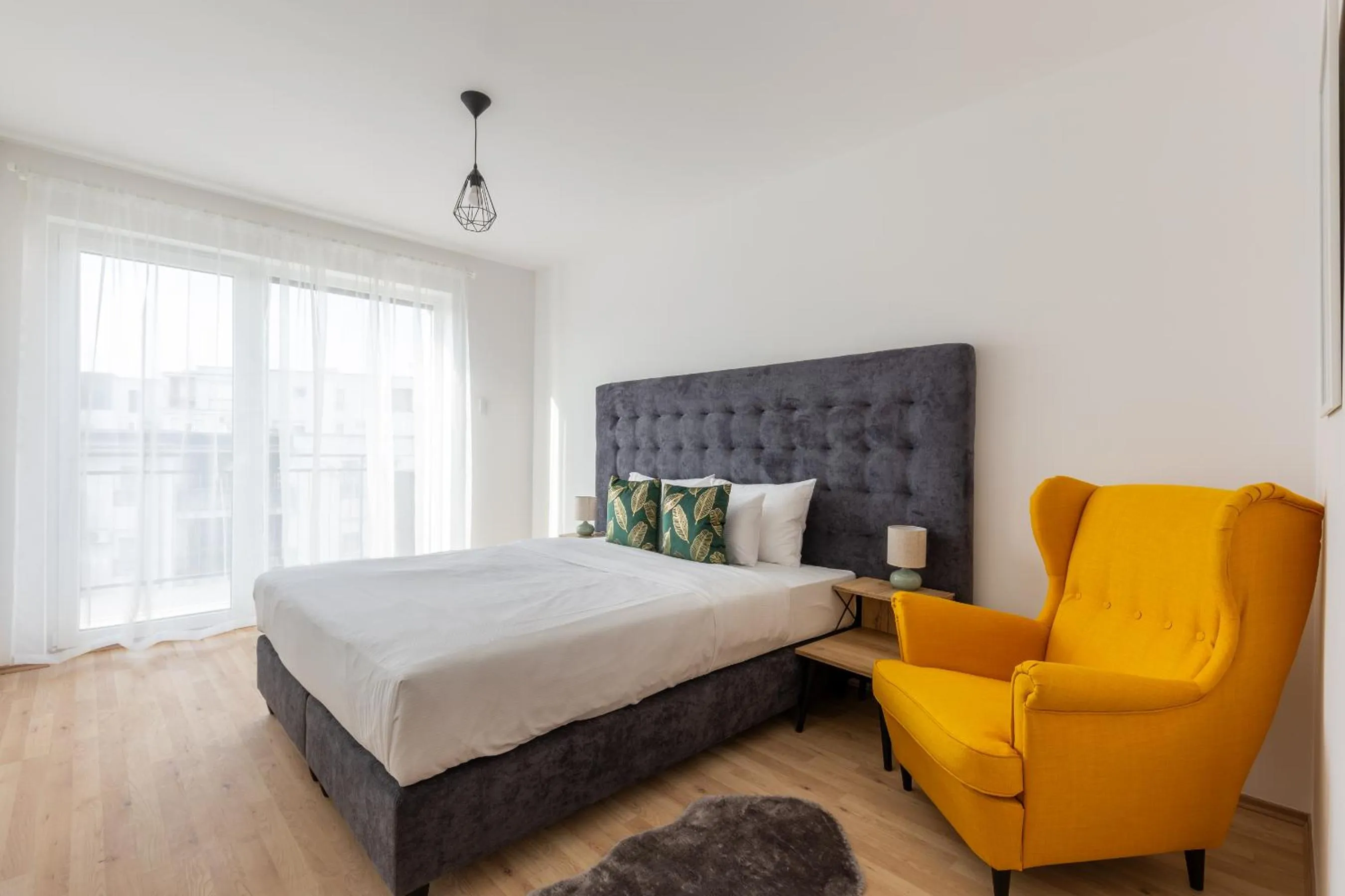 Bed in Hock Residence by Vagabond