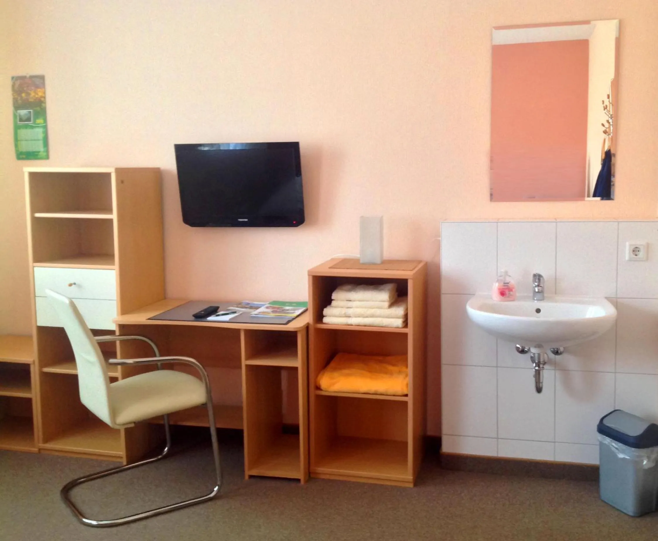 Seating area in Gasthaus Forelle