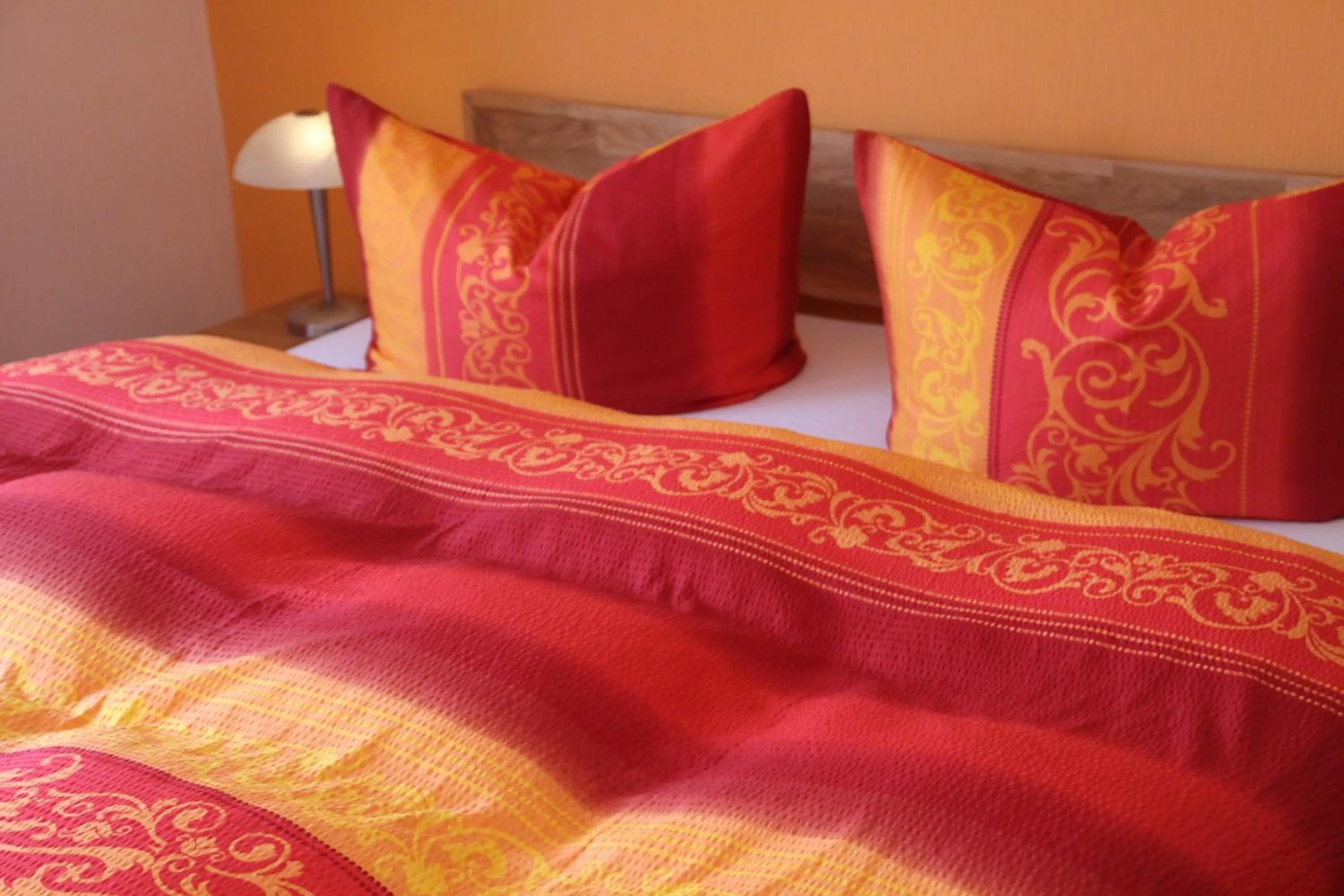 Bedroom, Bed in Gasthaus Forelle