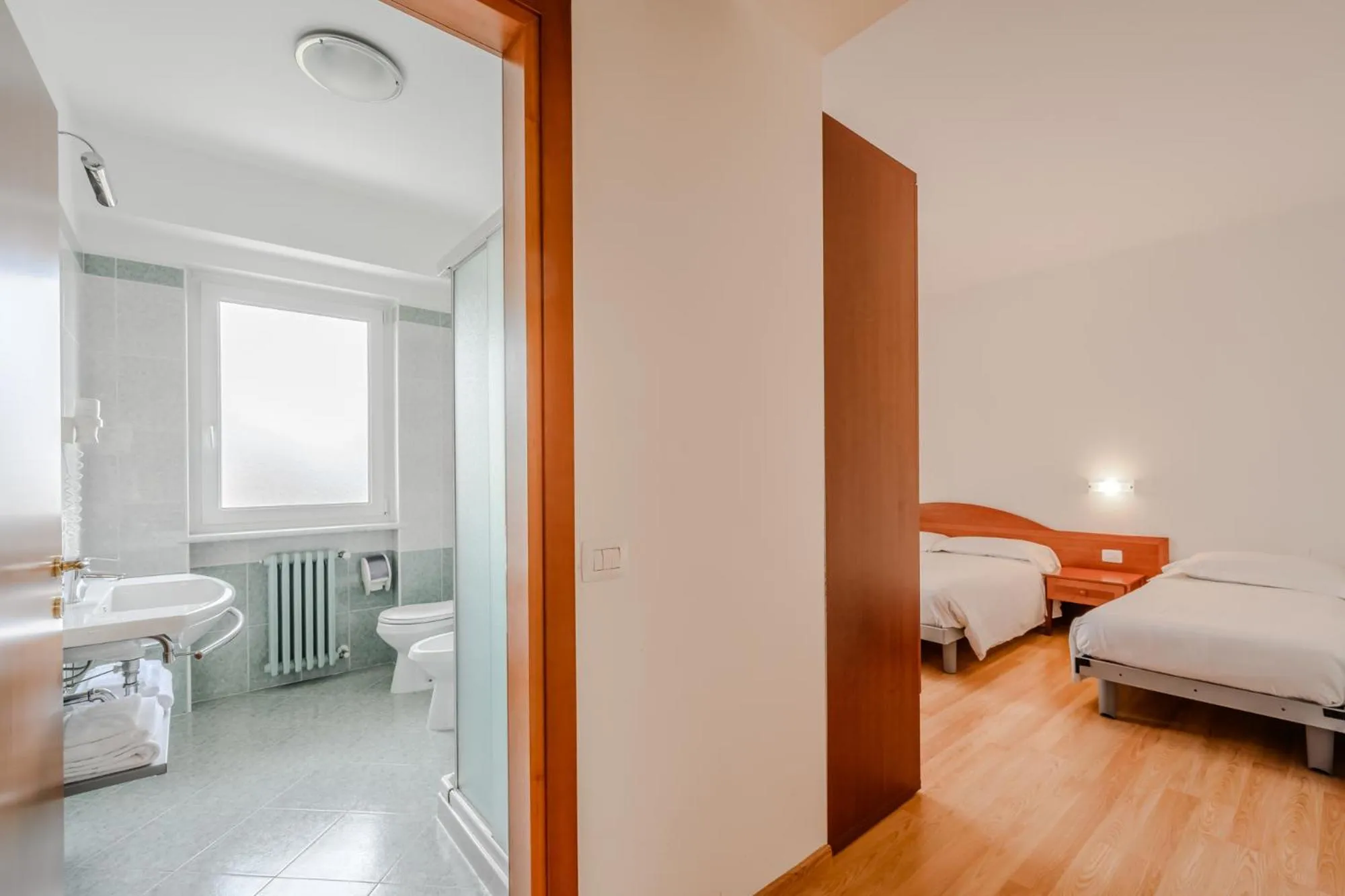 Photo of the whole room, Bed in Hotel Nuova Barcaccia