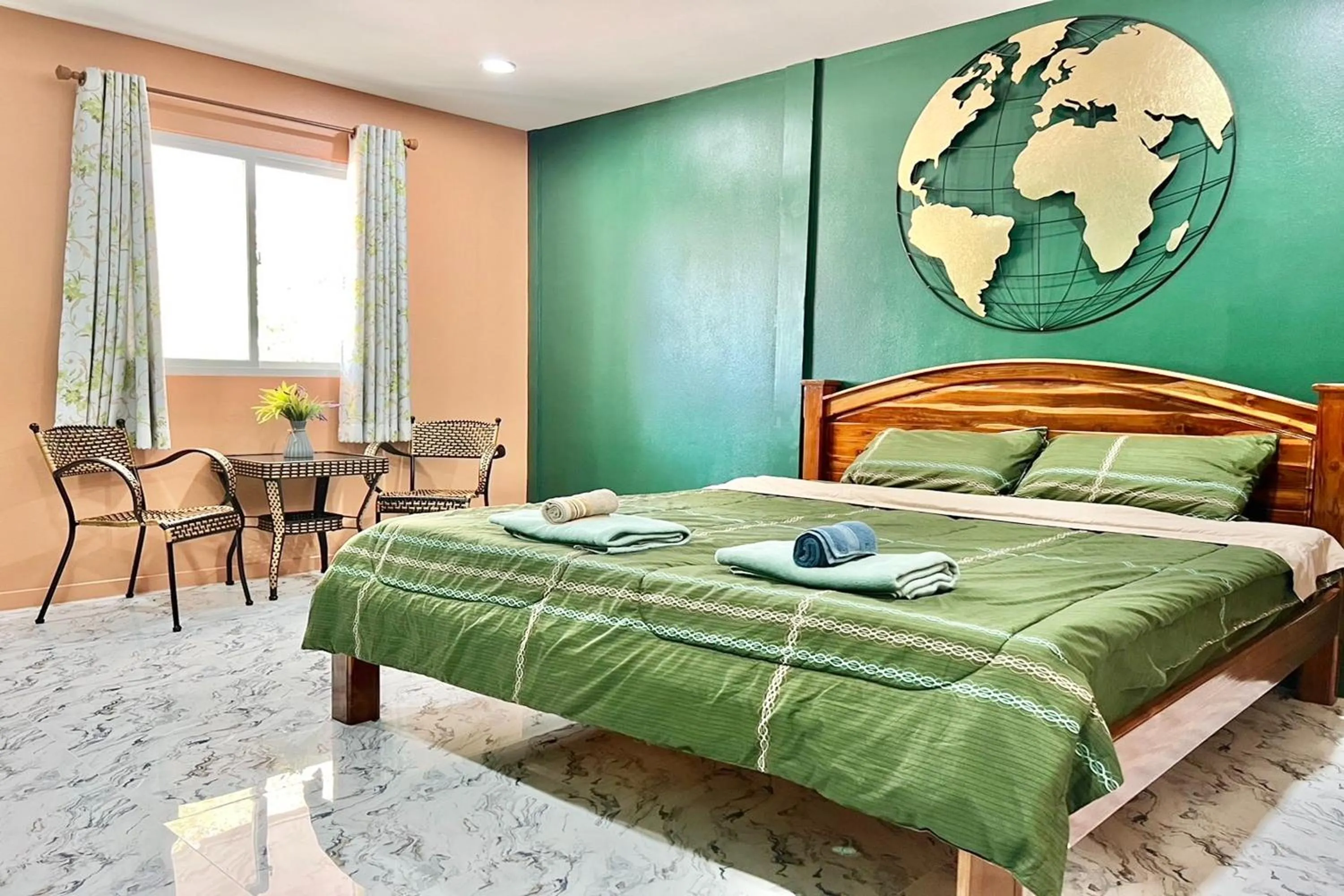 Bed in Koon Hom Apartment