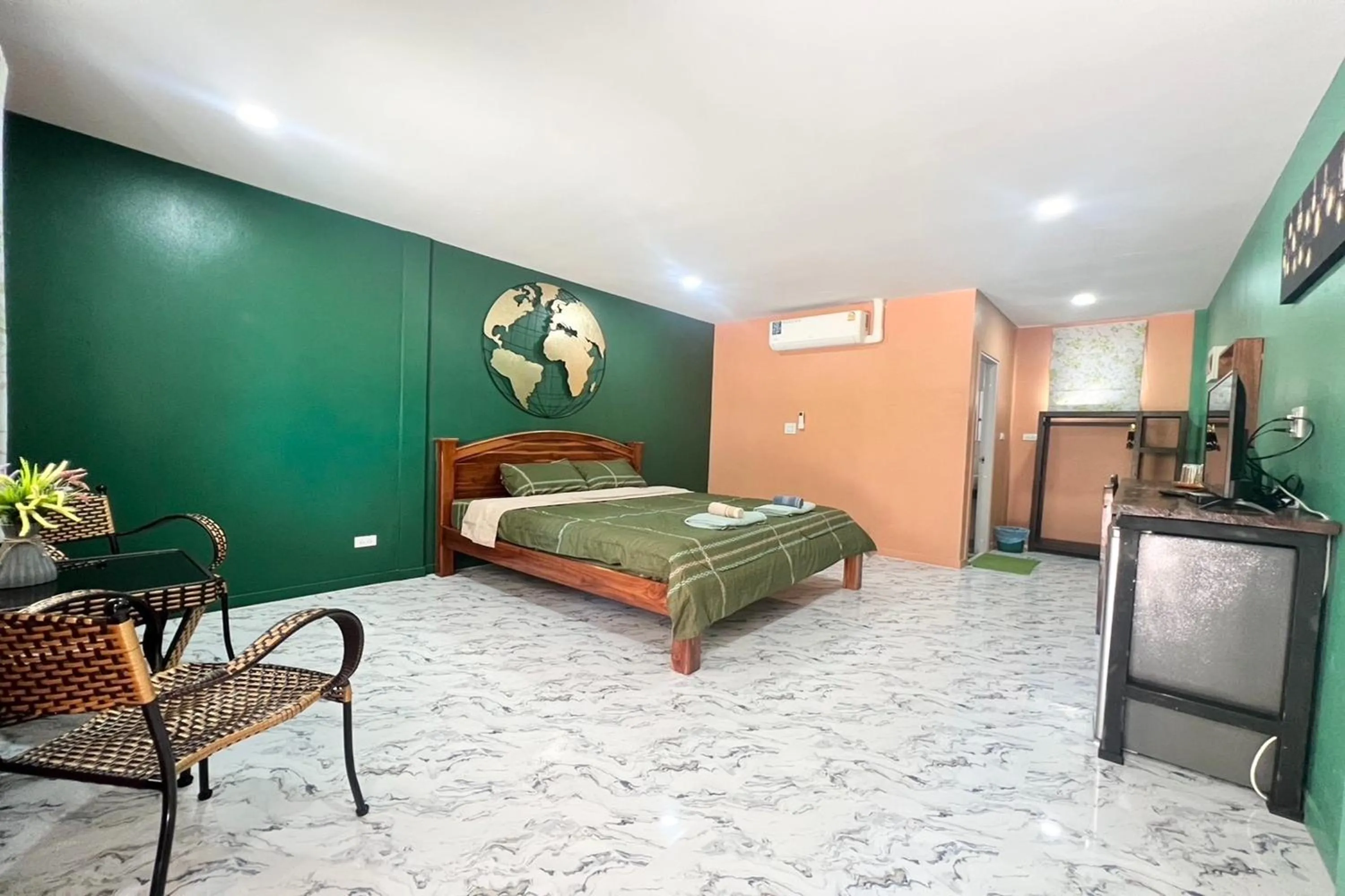 Bed in Koon Hom Apartment