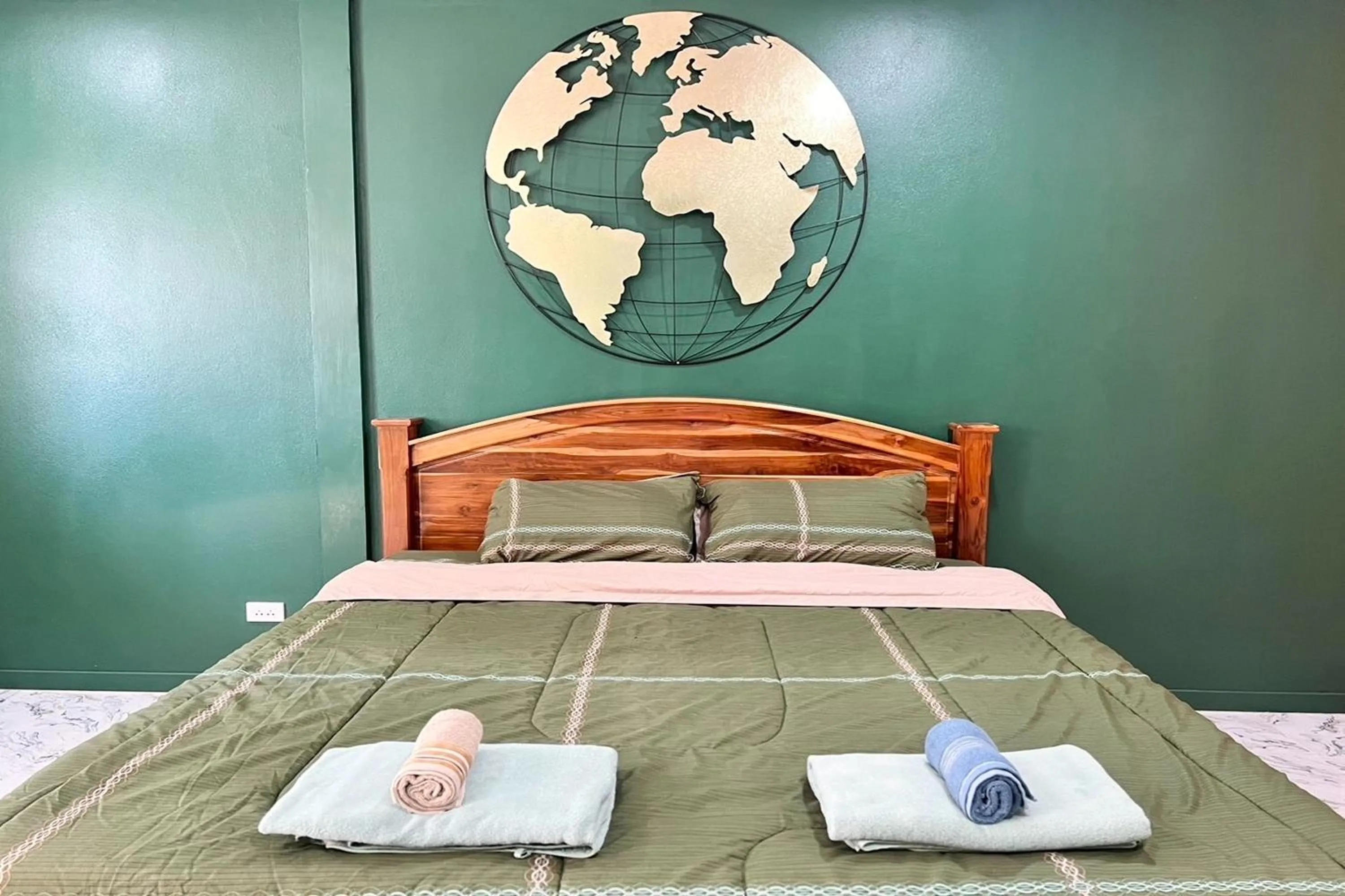 Bed in Koon Hom Apartment