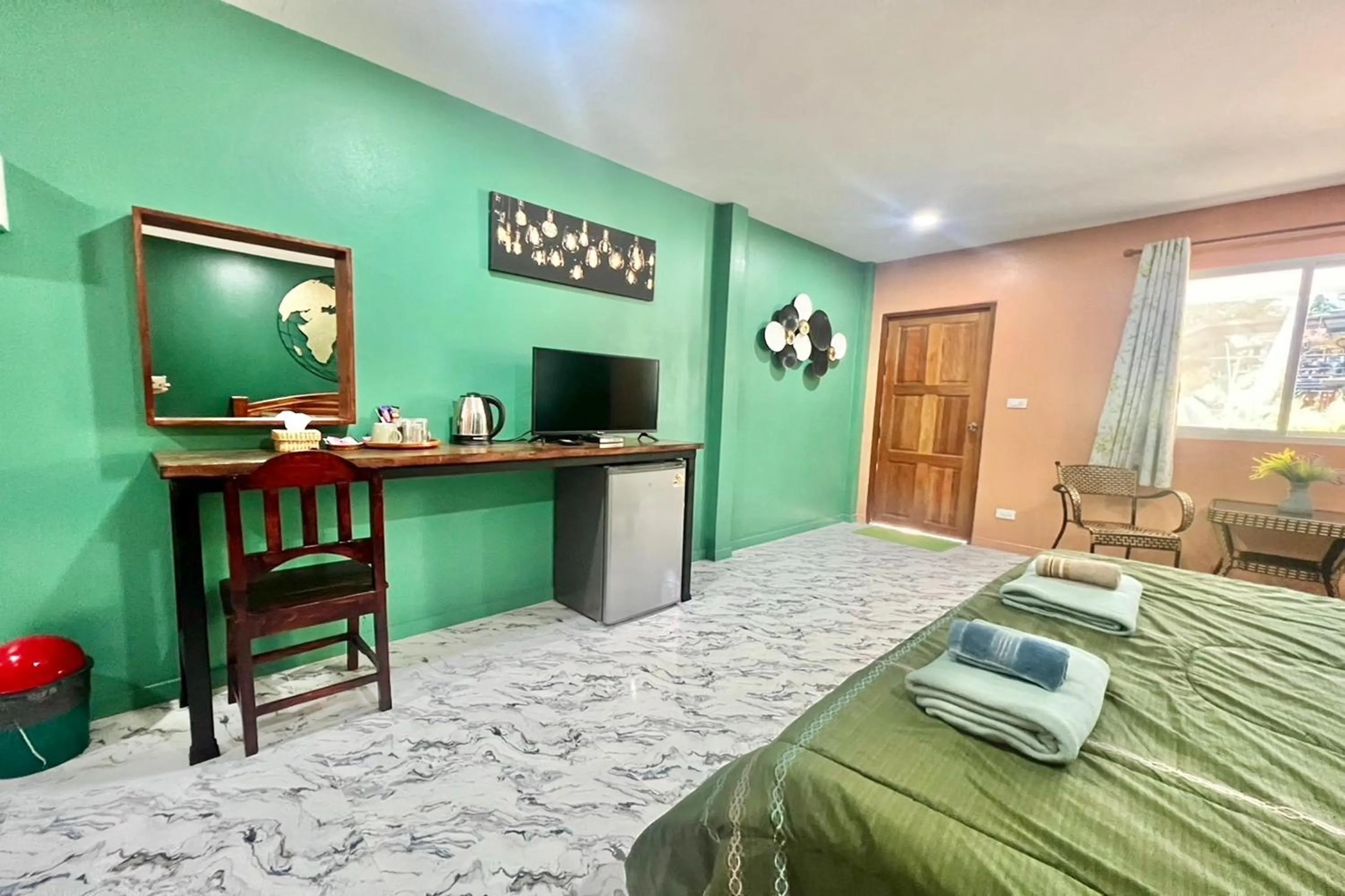 Bed in Koon Hom Apartment