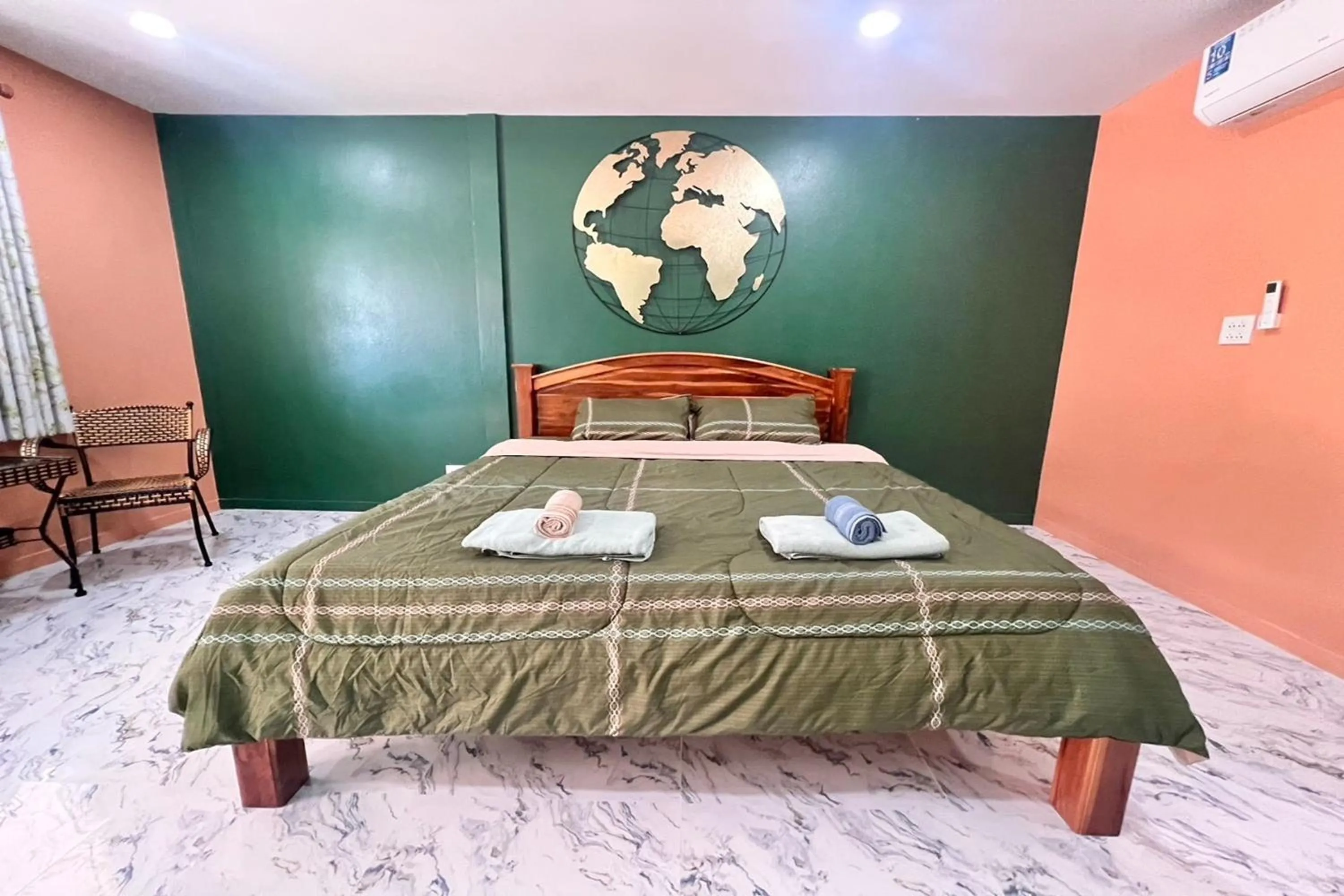 Bed in Koon Hom Apartment