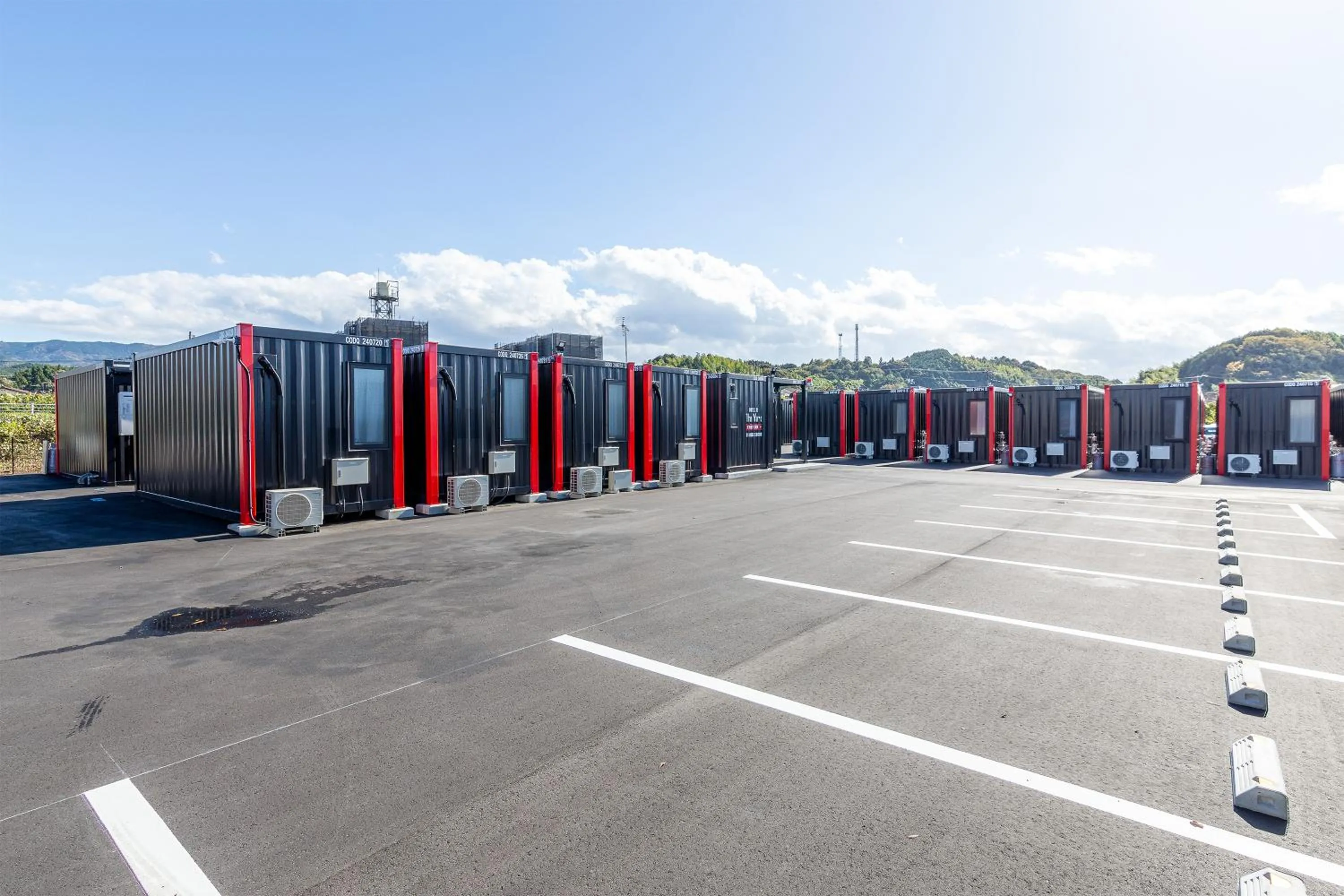 Parking in HOTEL R9 The Yard Iwakunikugainter