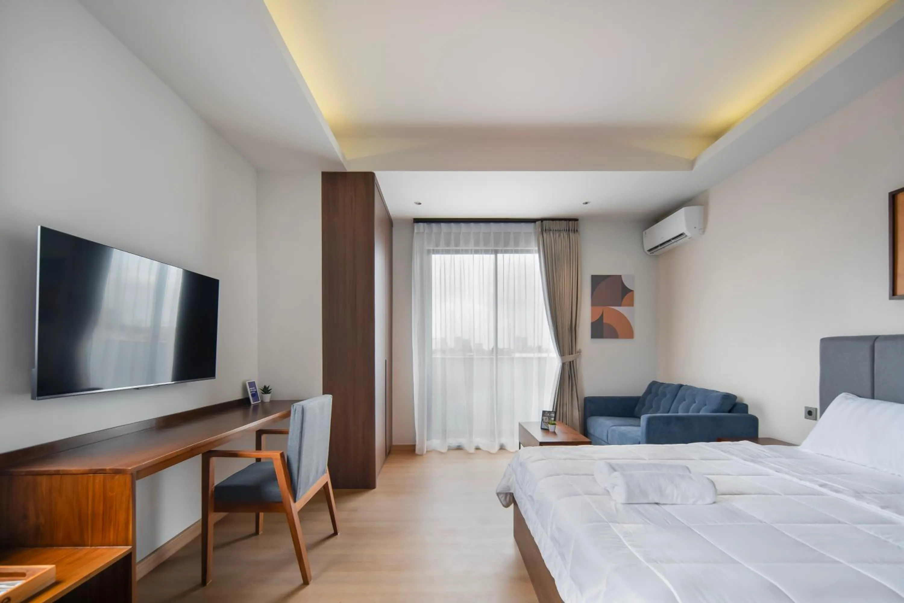 Bedroom, Bed in Cove Amartha