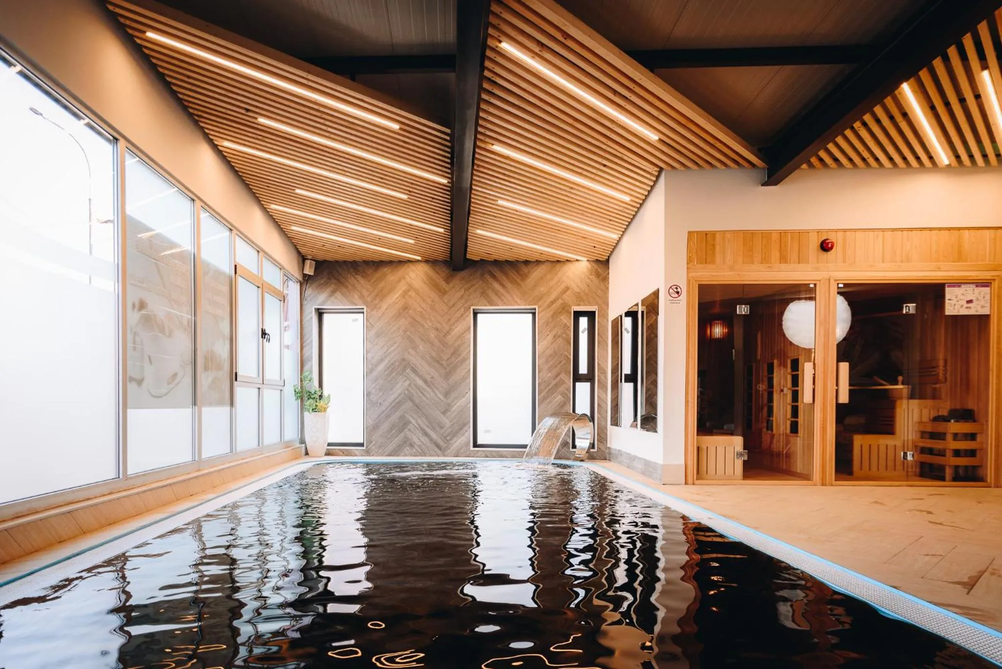 Pool view in Hotel Tiski Cvet