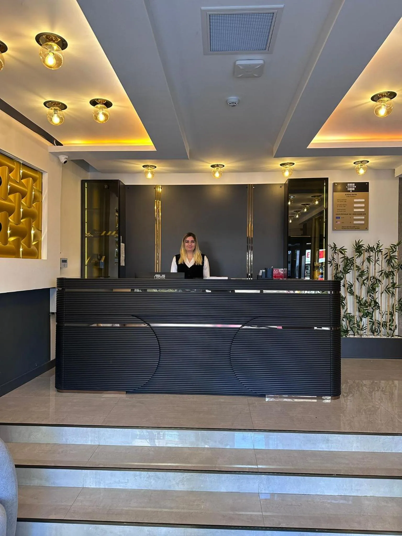 Lobby or reception in Lamore Hotel