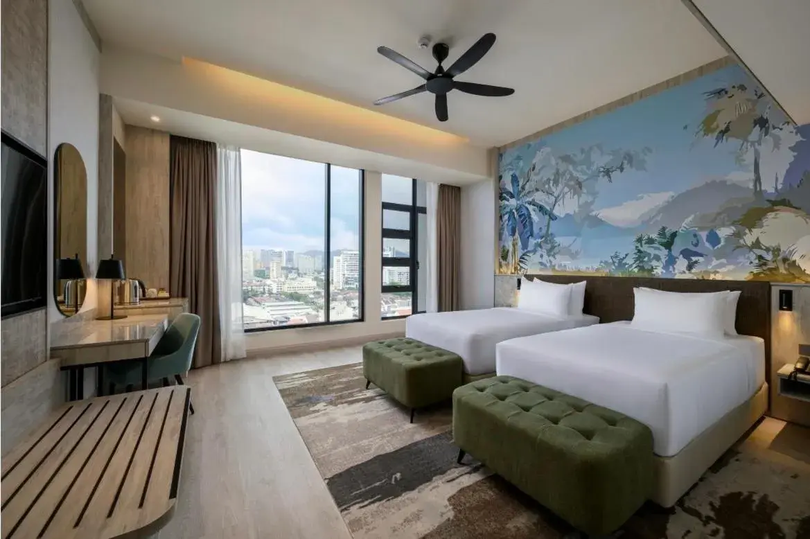 Cecil Twin Bed , City/ Bridge View in Fifth Avenue Hotel Cecil Twin Bed , City/ Bridge View in Fifth Avenue Hotel