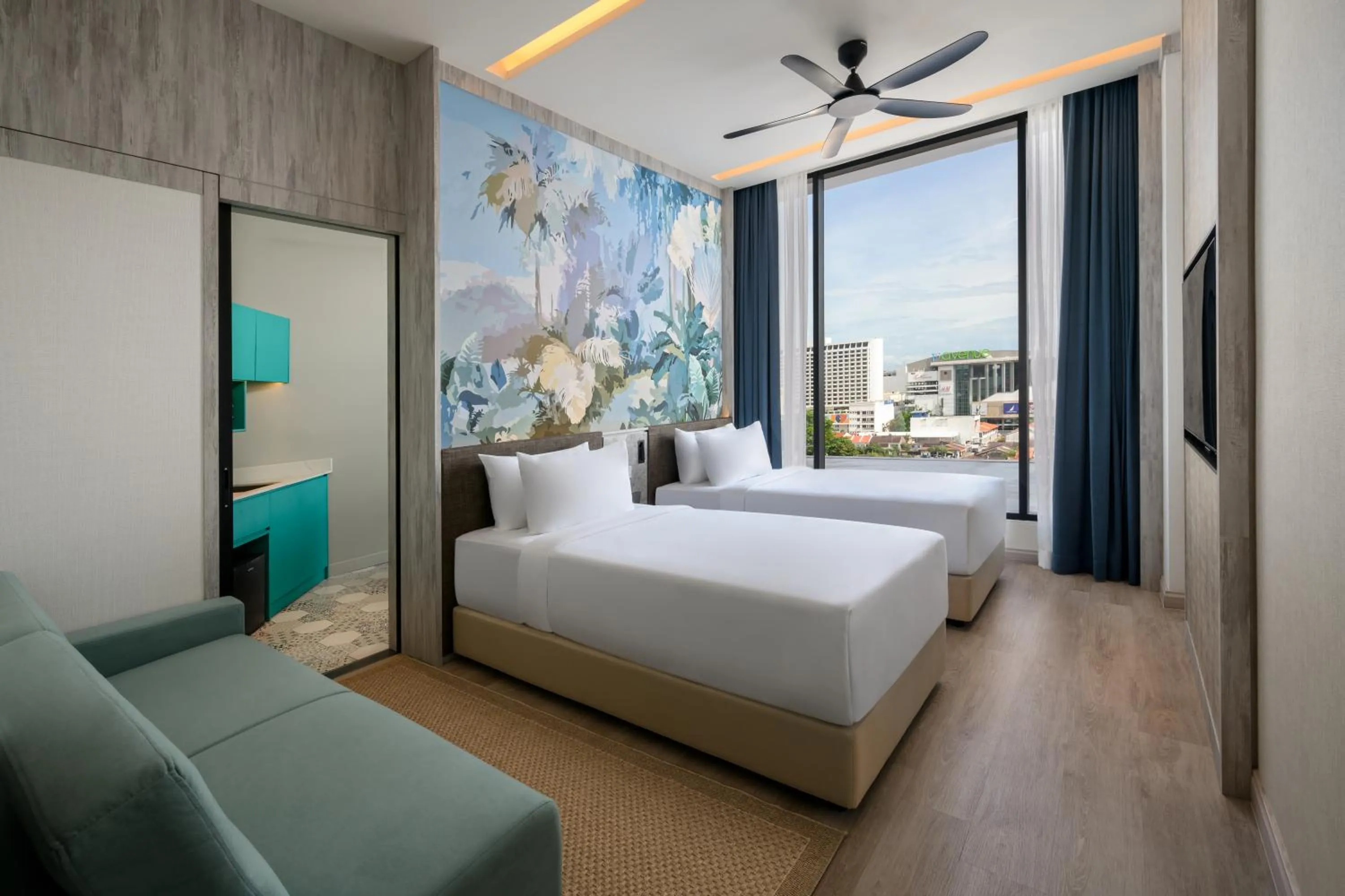 Bed in Fifth Avenue Hotel