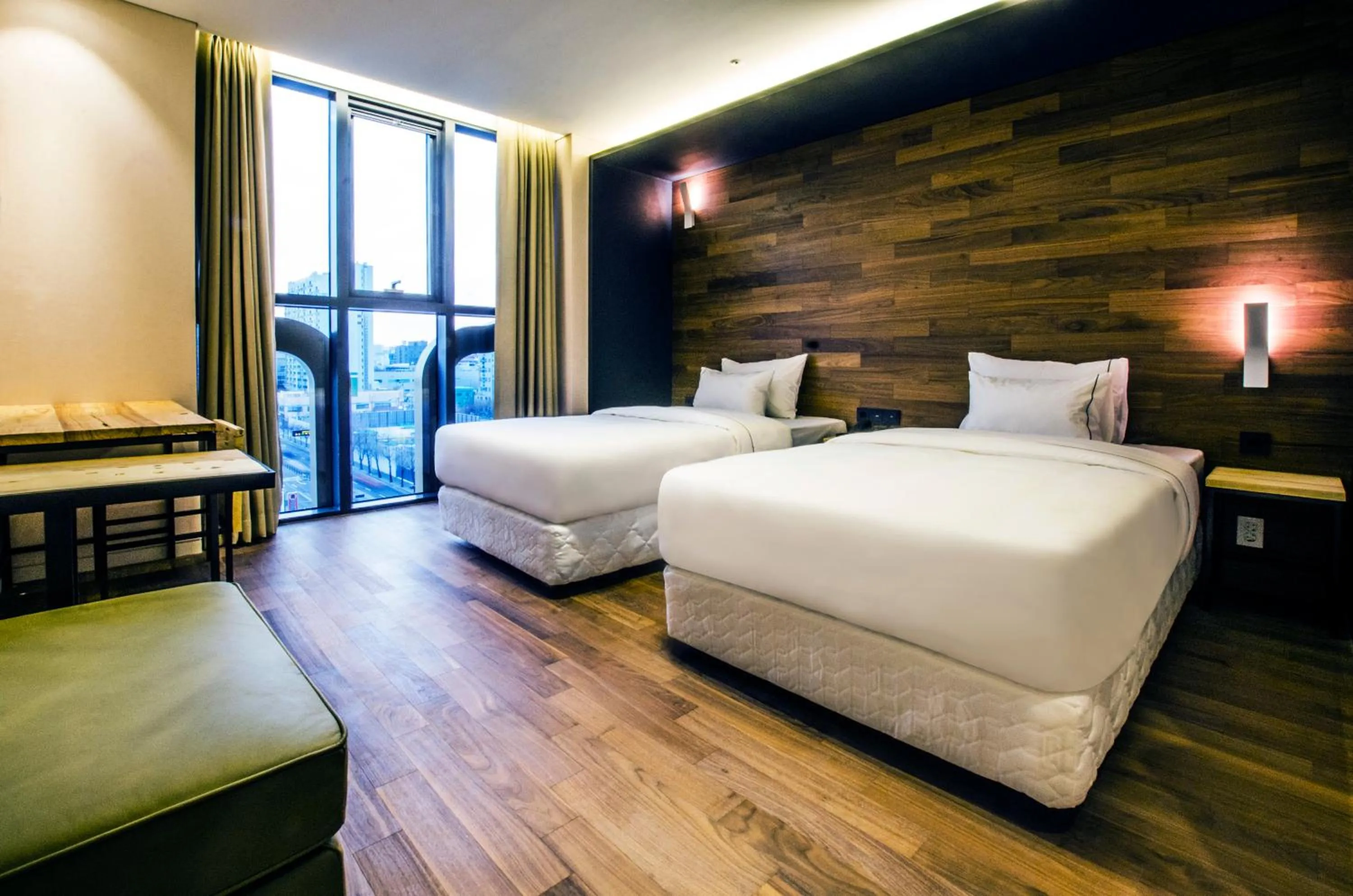 Bed in Hotel The Designers Premier Seongsu and Konkuk Univ