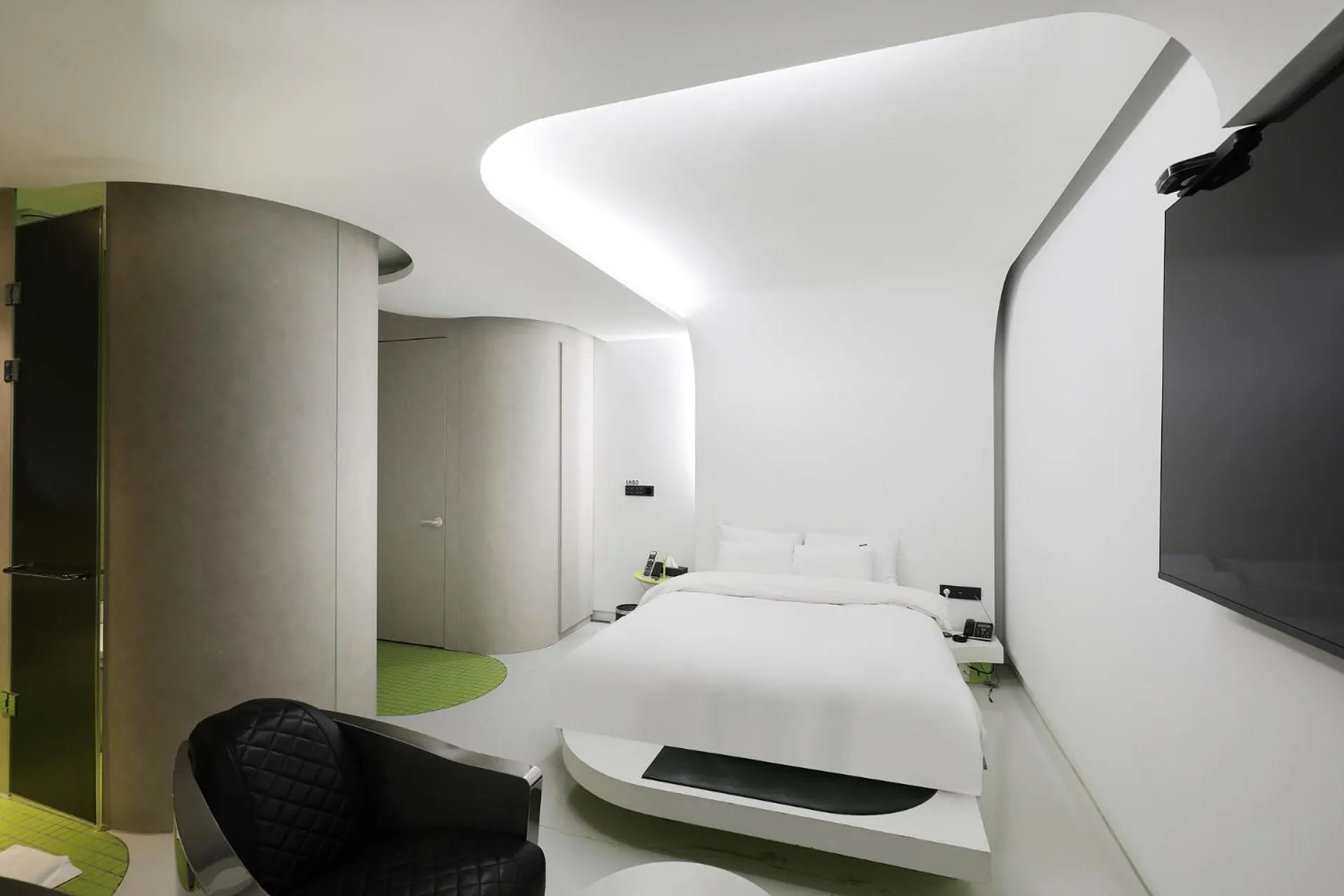 Bed in Hotel The Designers Premier Seongsu and Konkuk Univ