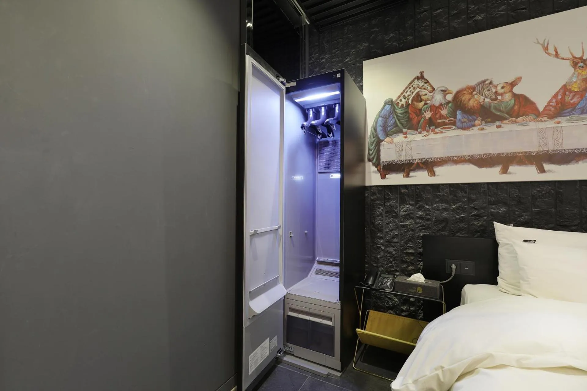 Bed in Hotel The Designers Premier Seongsu and Konkuk Univ