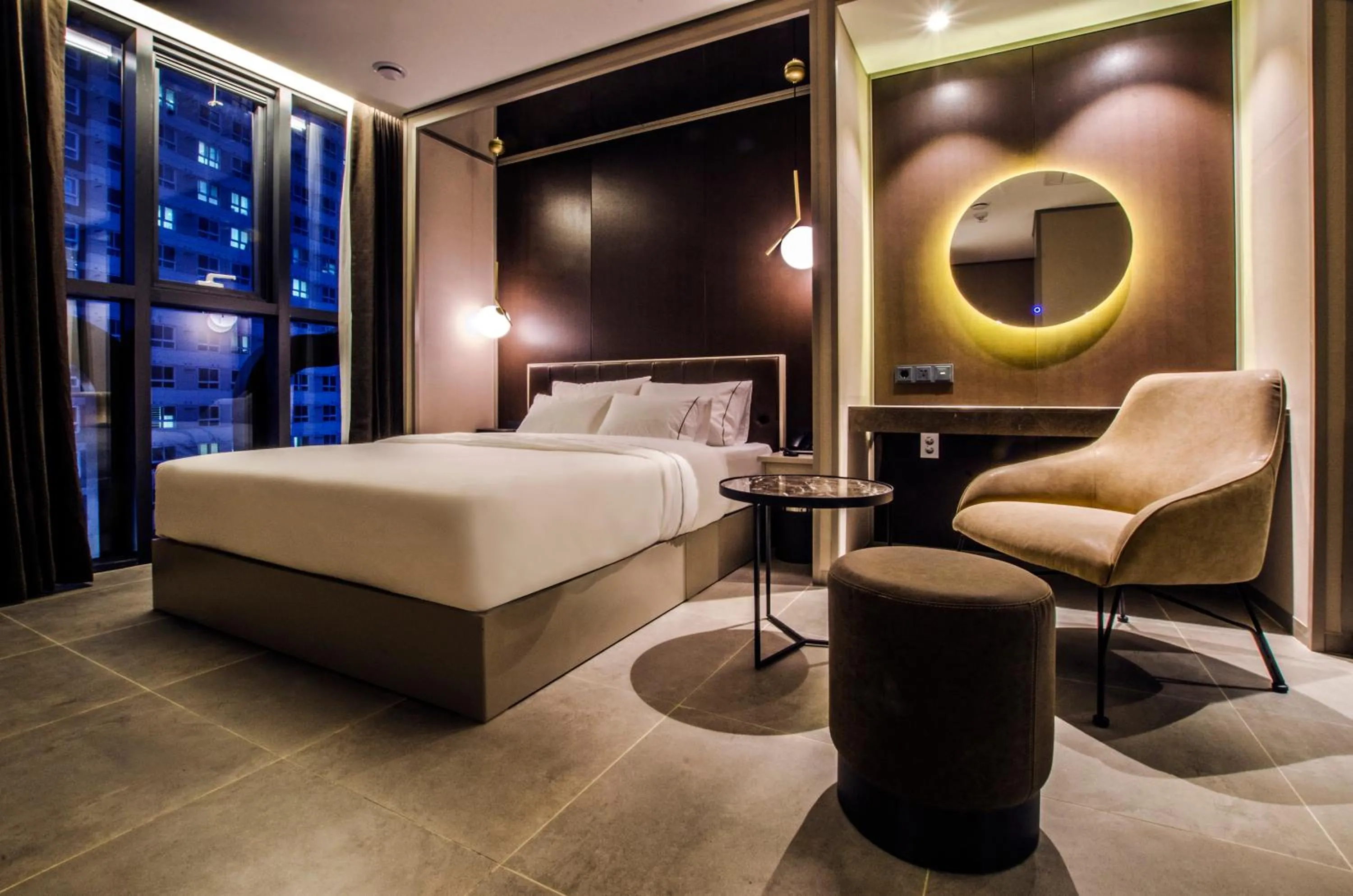 Bedroom, Bed in Hotel The Designers Premier Seongsu and Konkuk Univ