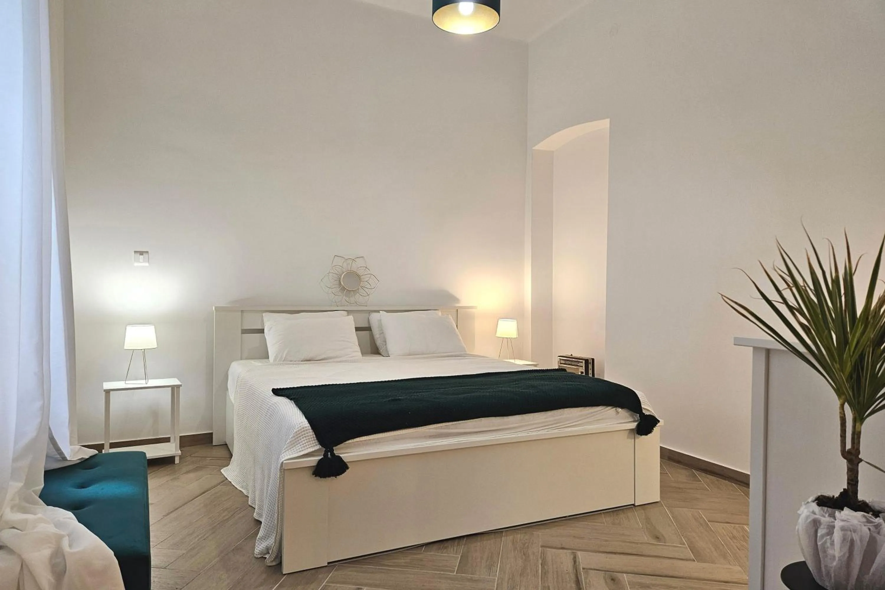 Bedroom, Bed in Sea and City Retreat Opatija - Happy Rentals