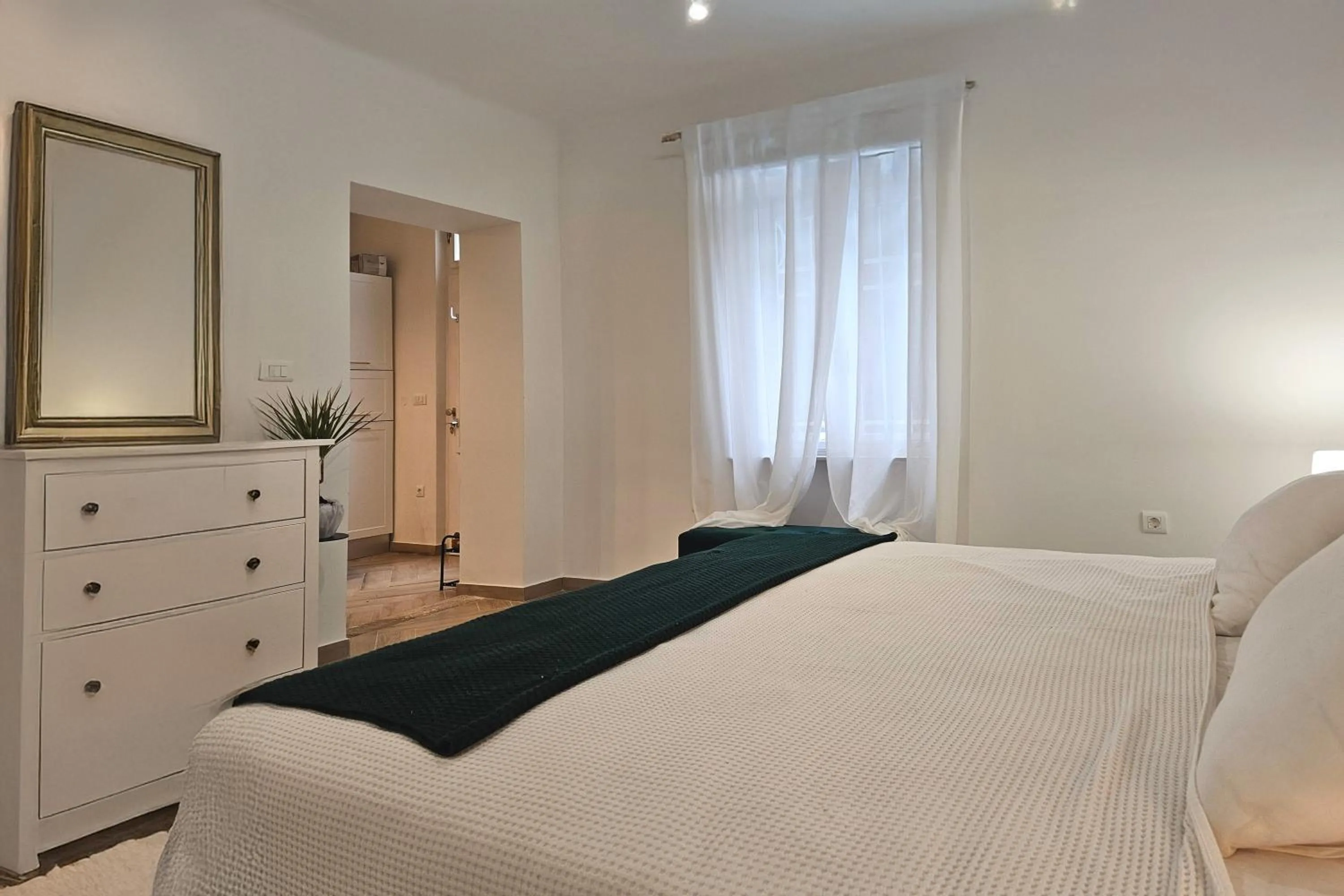 Bedroom, Bed in Sea and City Retreat Opatija - Happy Rentals