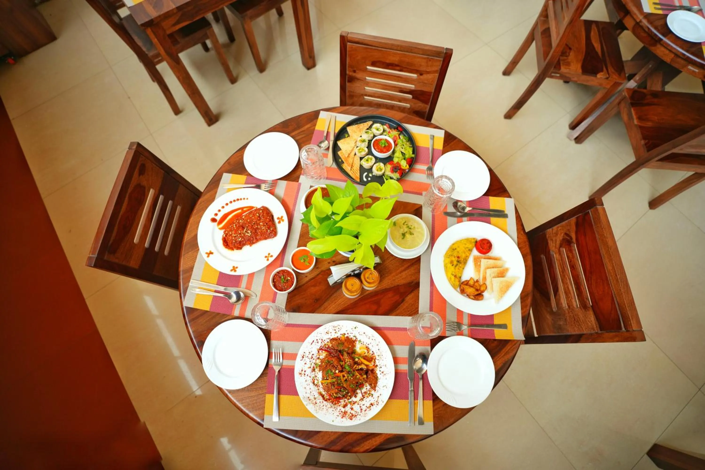 Food in The Altruist One Continent