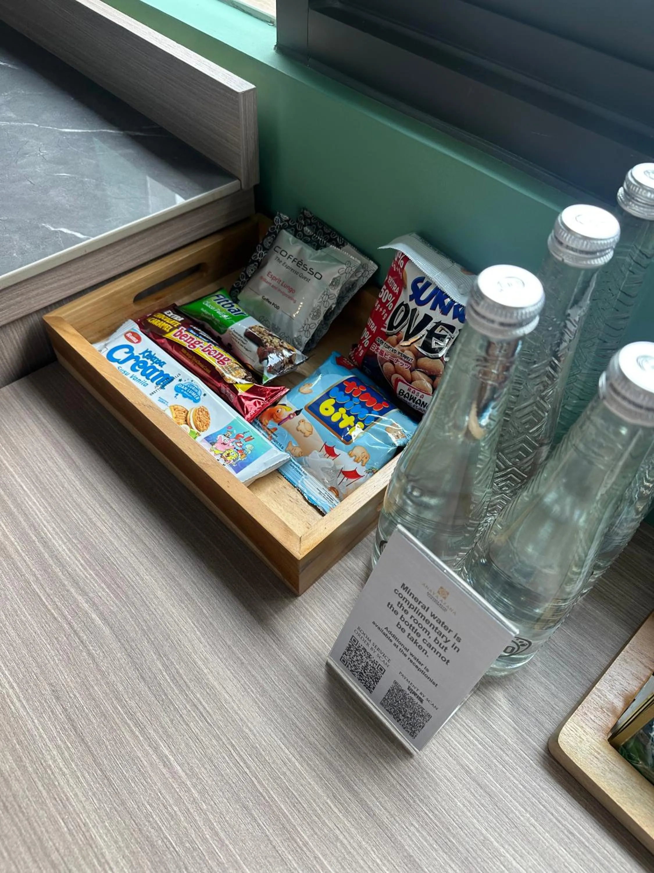 minibar in Anaya Azana Hotel & Villa Tawangmangu