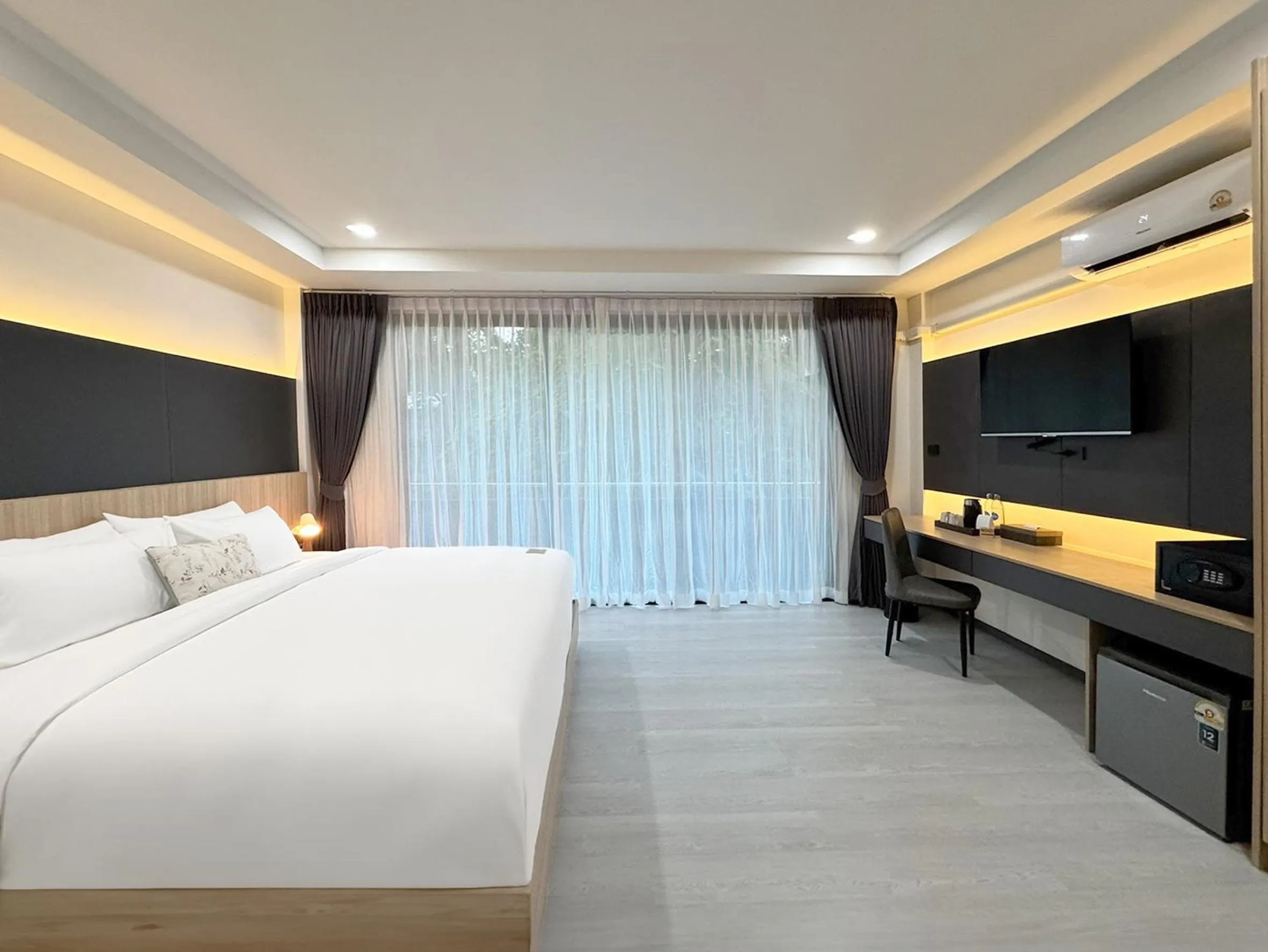 TV and multimedia, Bed in Seaside Naithon Phuket - Newly Opened