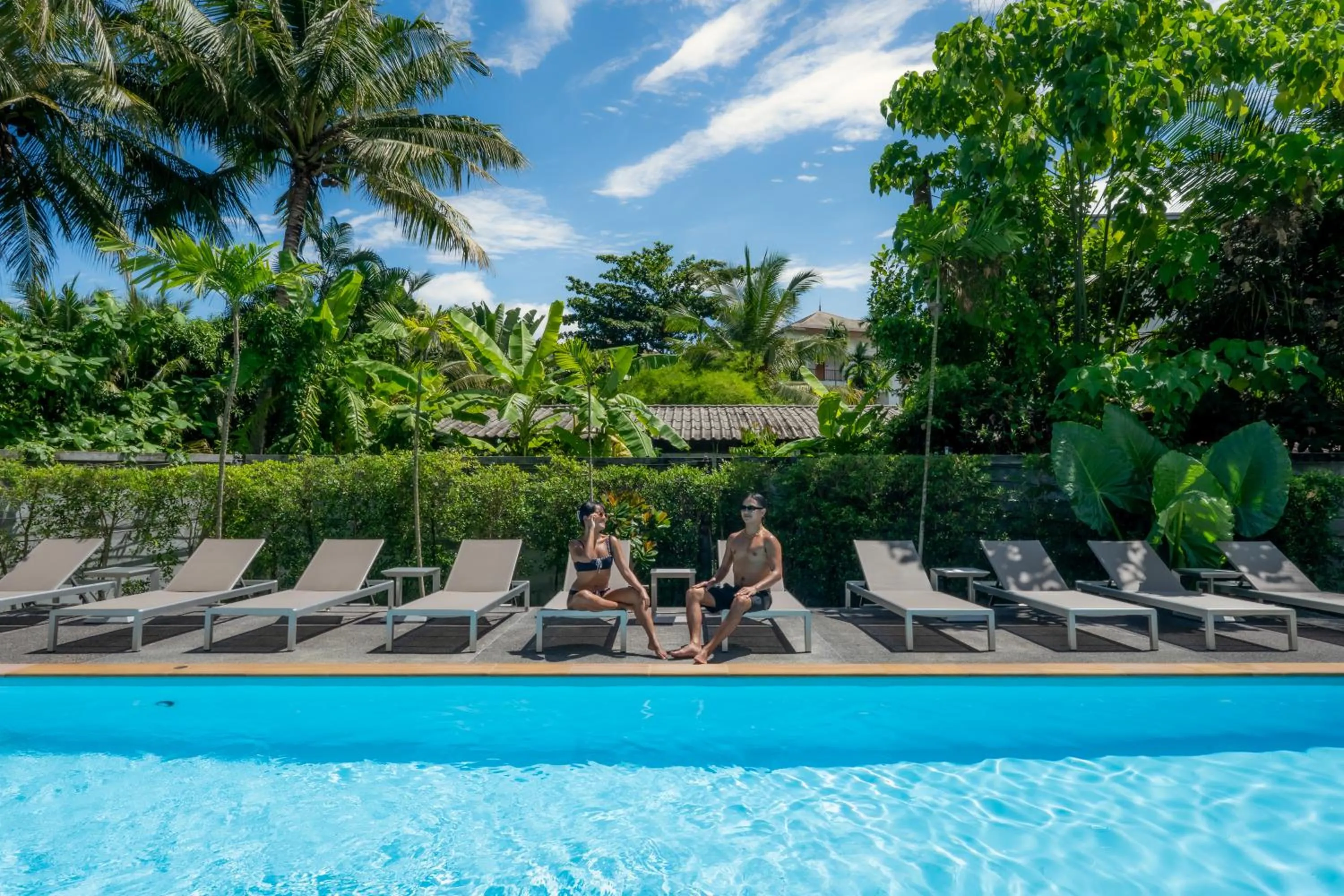 Swimming pool in Seaside Naithon Phuket - Newly Opened