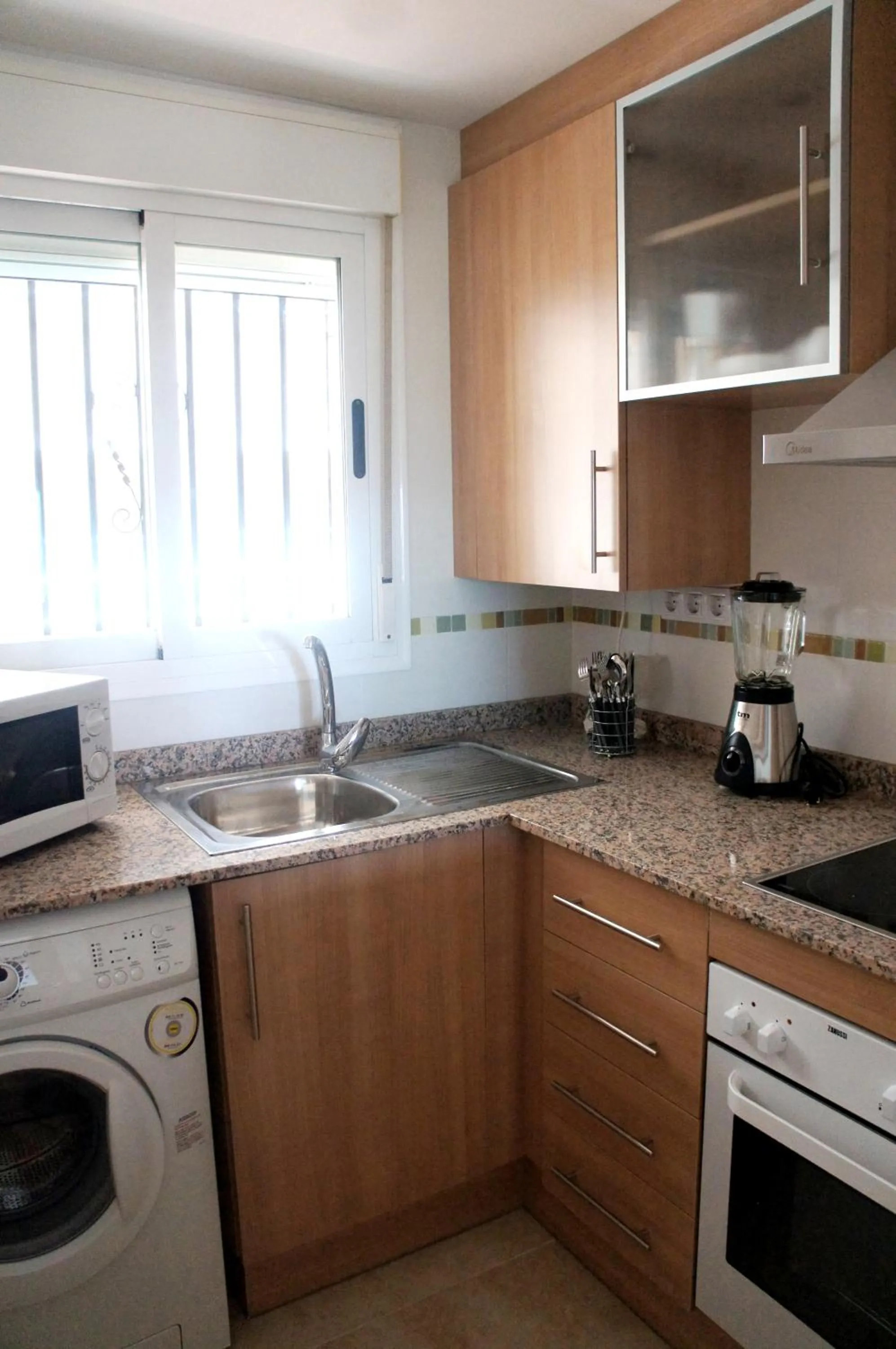 Kitchen or kitchenette in Vacaciones Oromarina Azahar