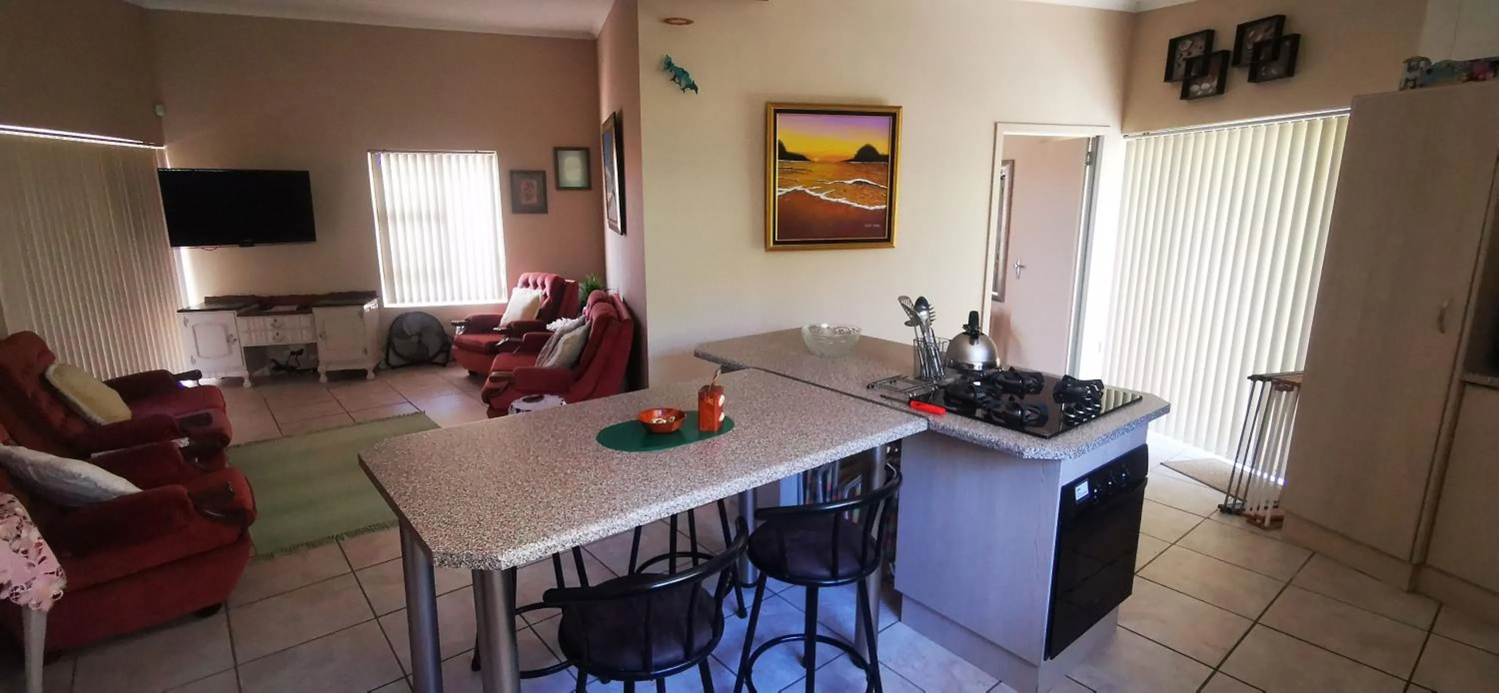 Living room in The Third Dolphin