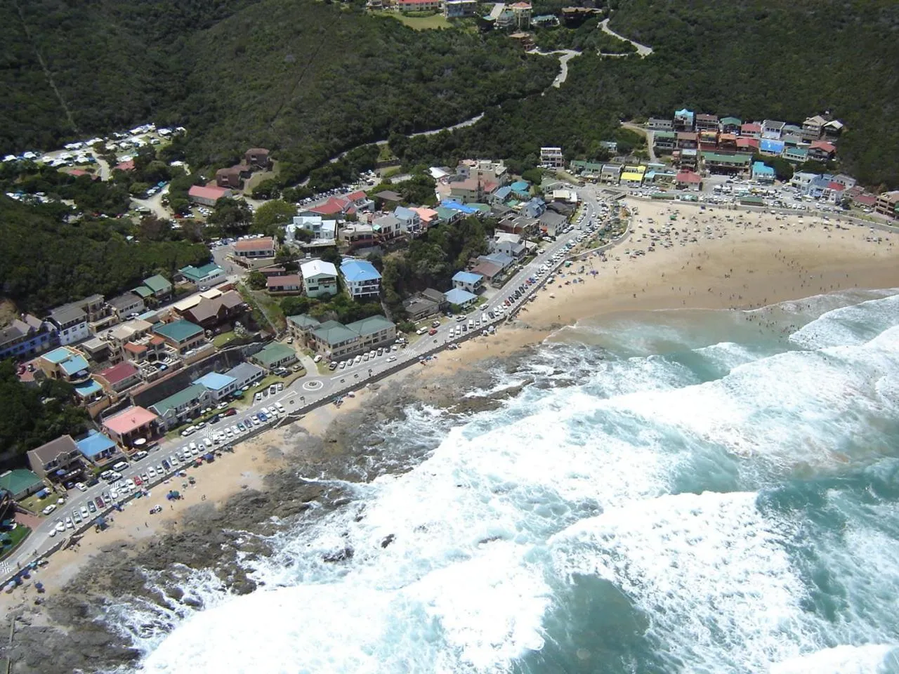 Bird's eye view in The Third Dolphin