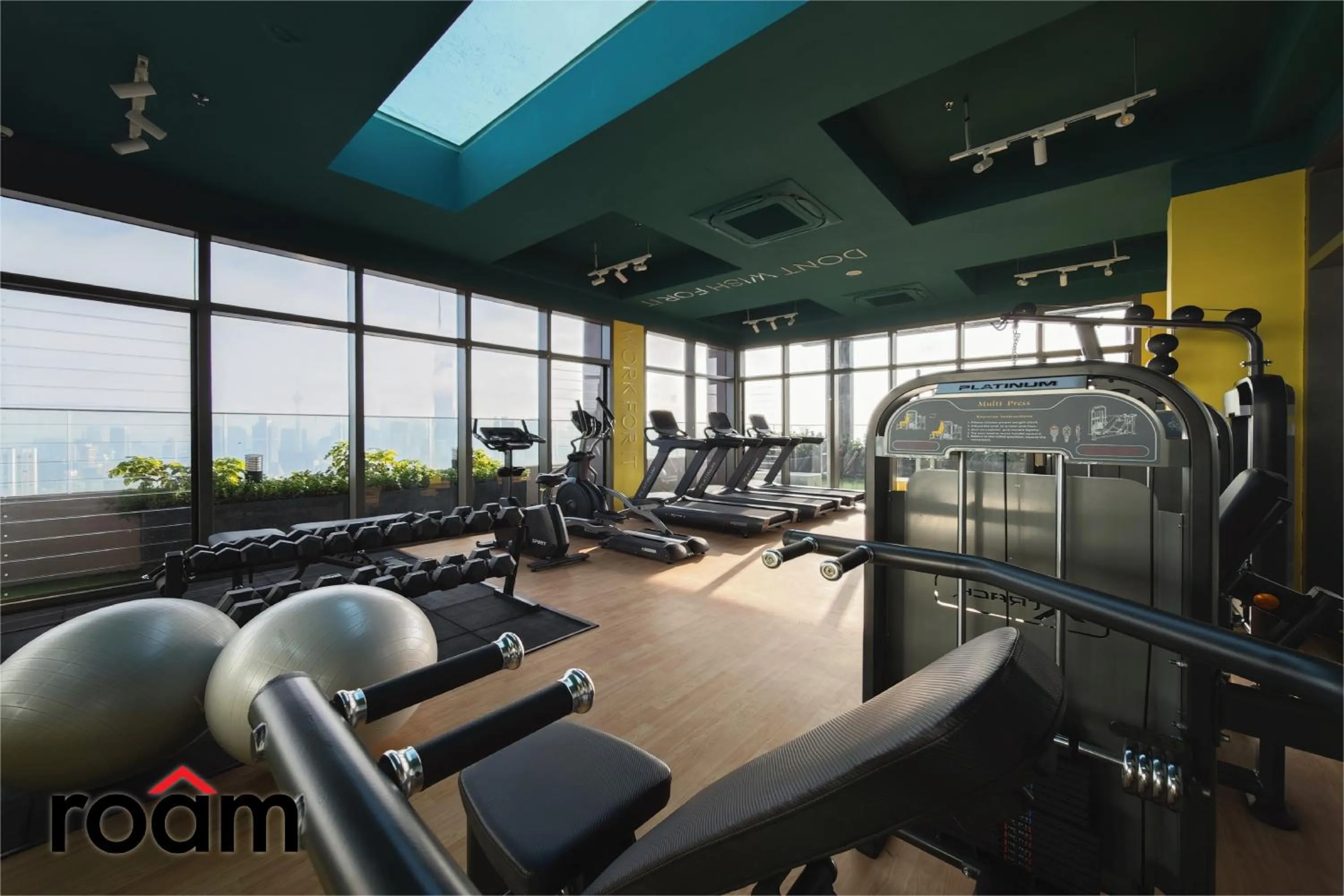 Fitness centre/facilities in The Riv, Riveria City KL Sentral