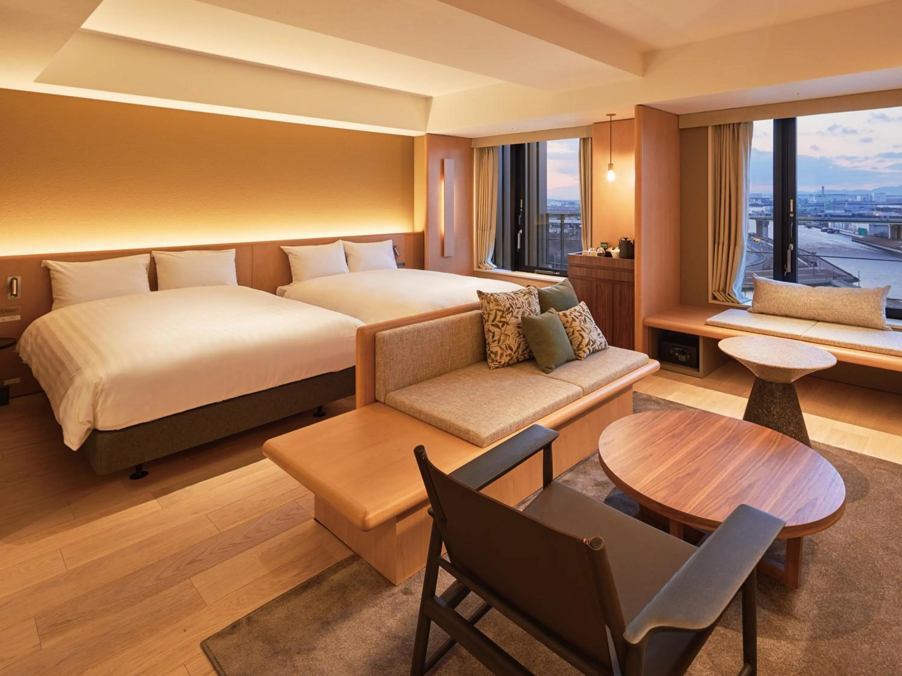 Bed in Dorsett by Agora Osaka Sakai