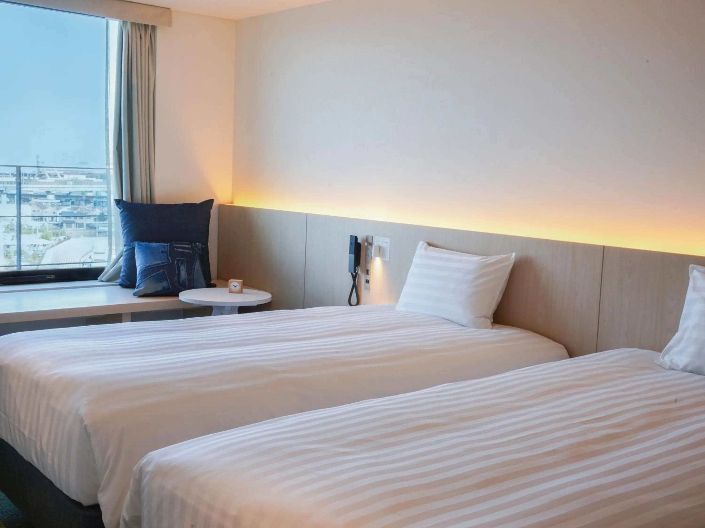 Bed in Dorsett by Agora Osaka Sakai