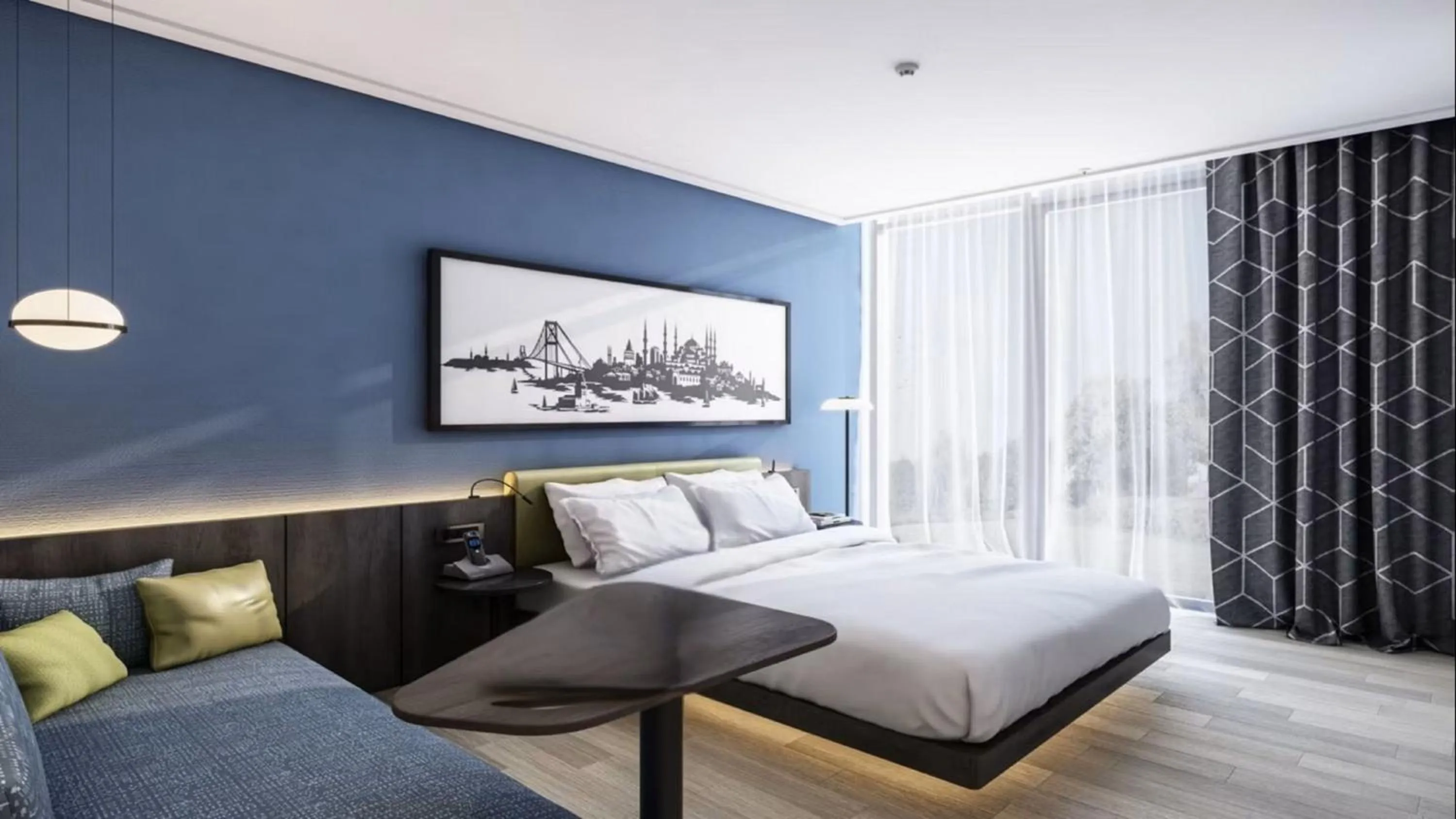 Photo of the whole room, Bed in Holiday Inn Express Istanbul - Airport Arnavutkoy by IHG