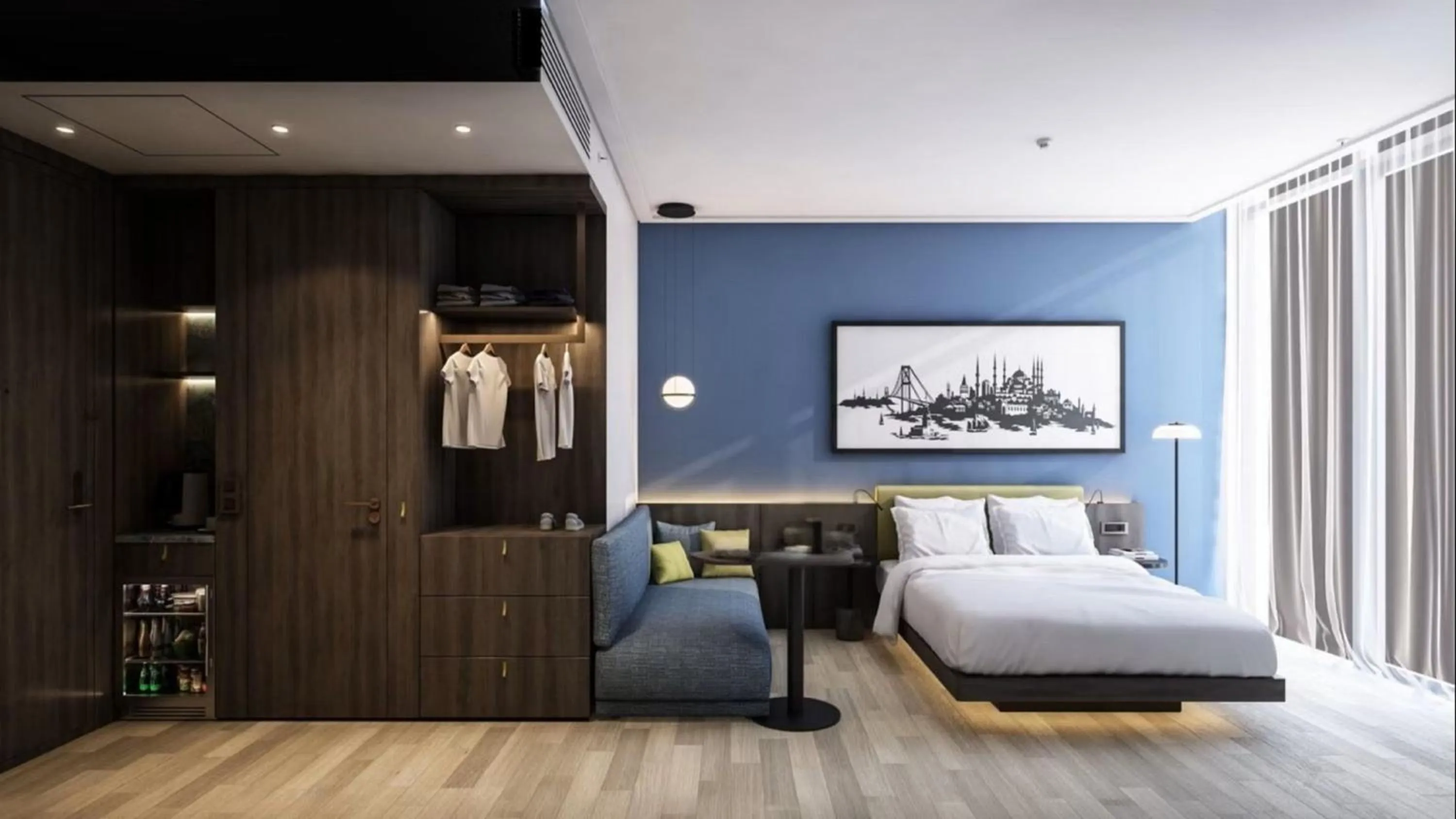 Photo of the whole room, Bed in Holiday Inn Express Istanbul - Airport Arnavutkoy by IHG