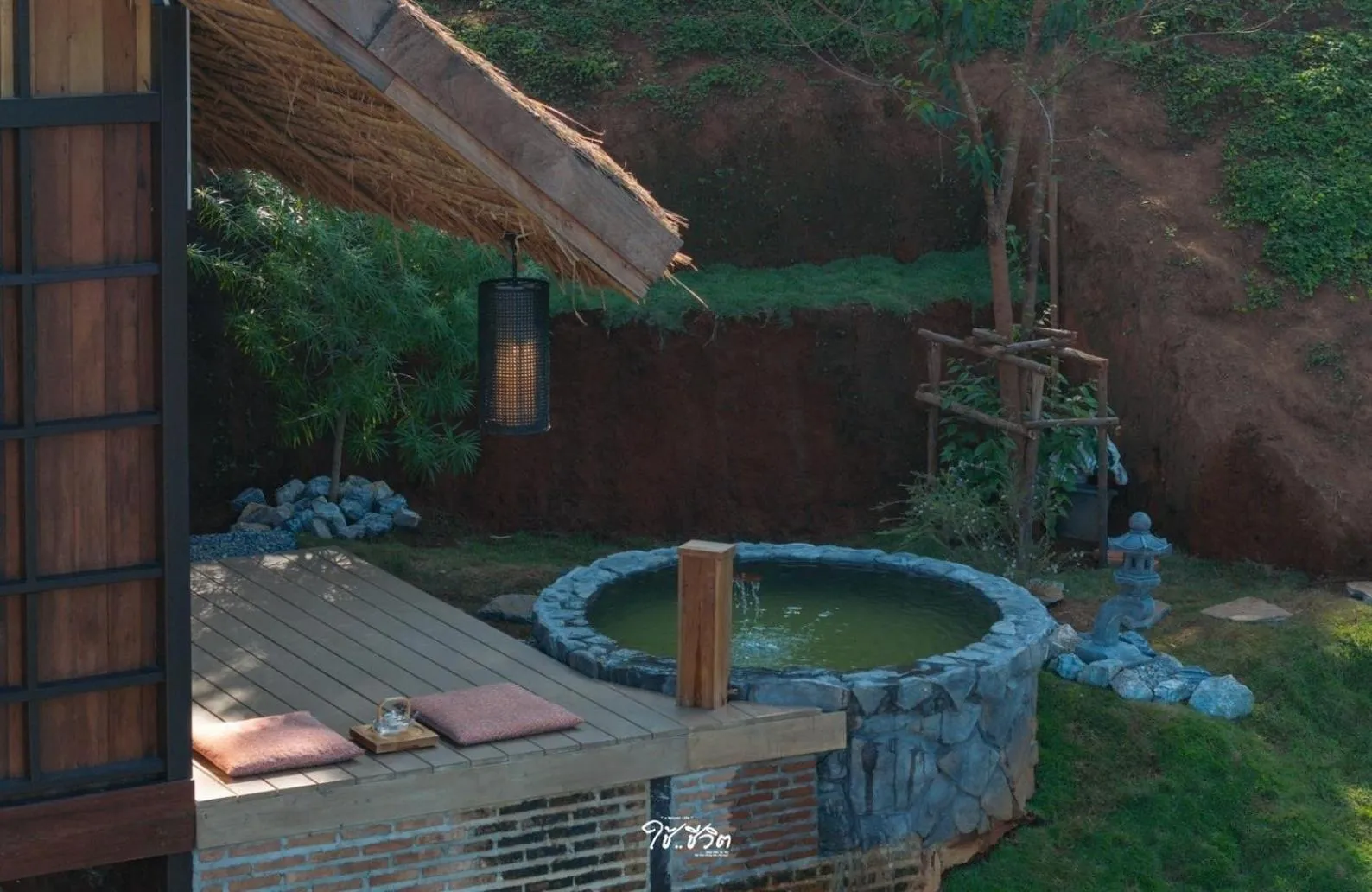 Natural landscape in Chai Cheevit Maesa