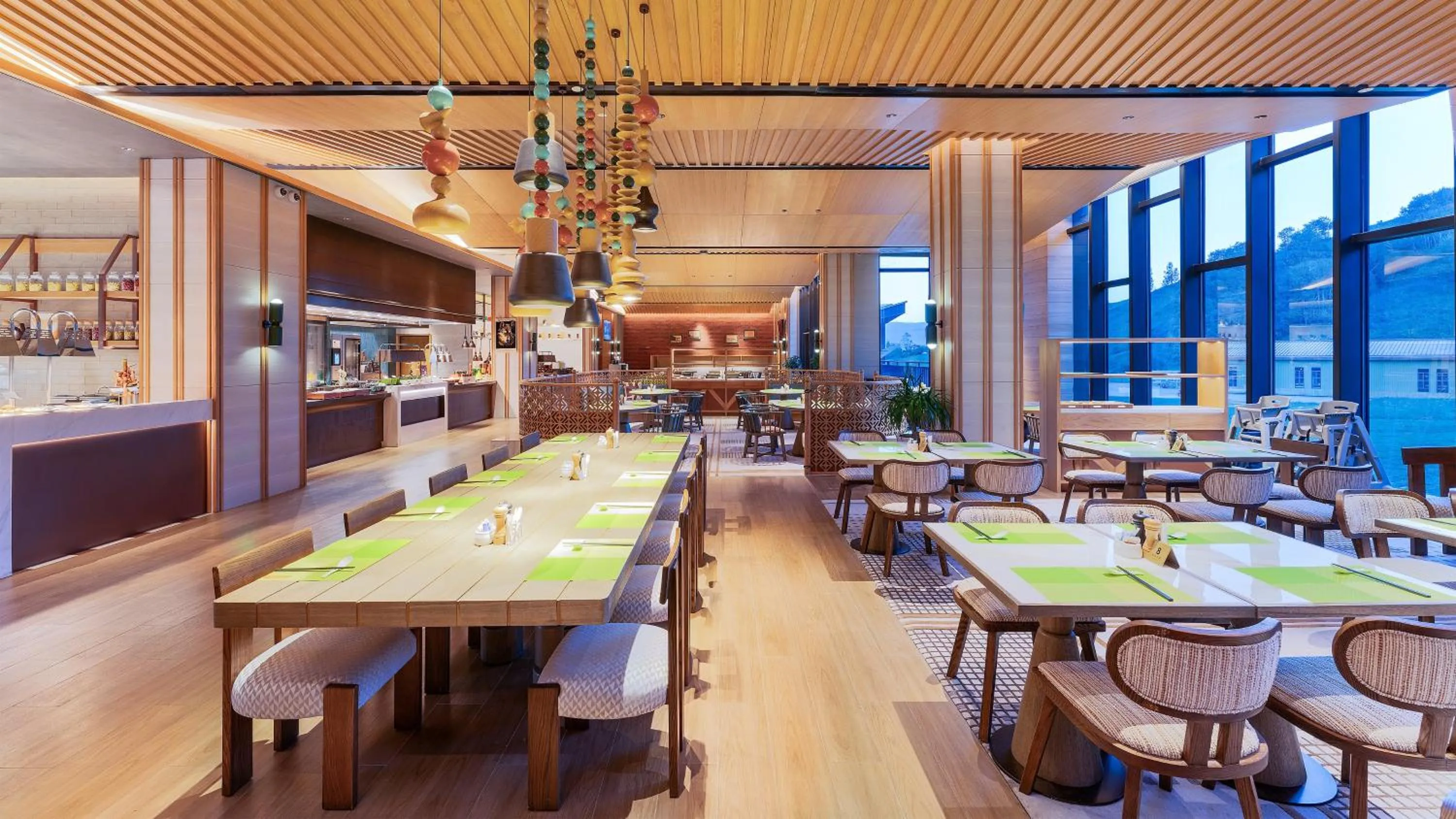 Breakfast in Holiday Inn Resort Kanas Hemu by IHG