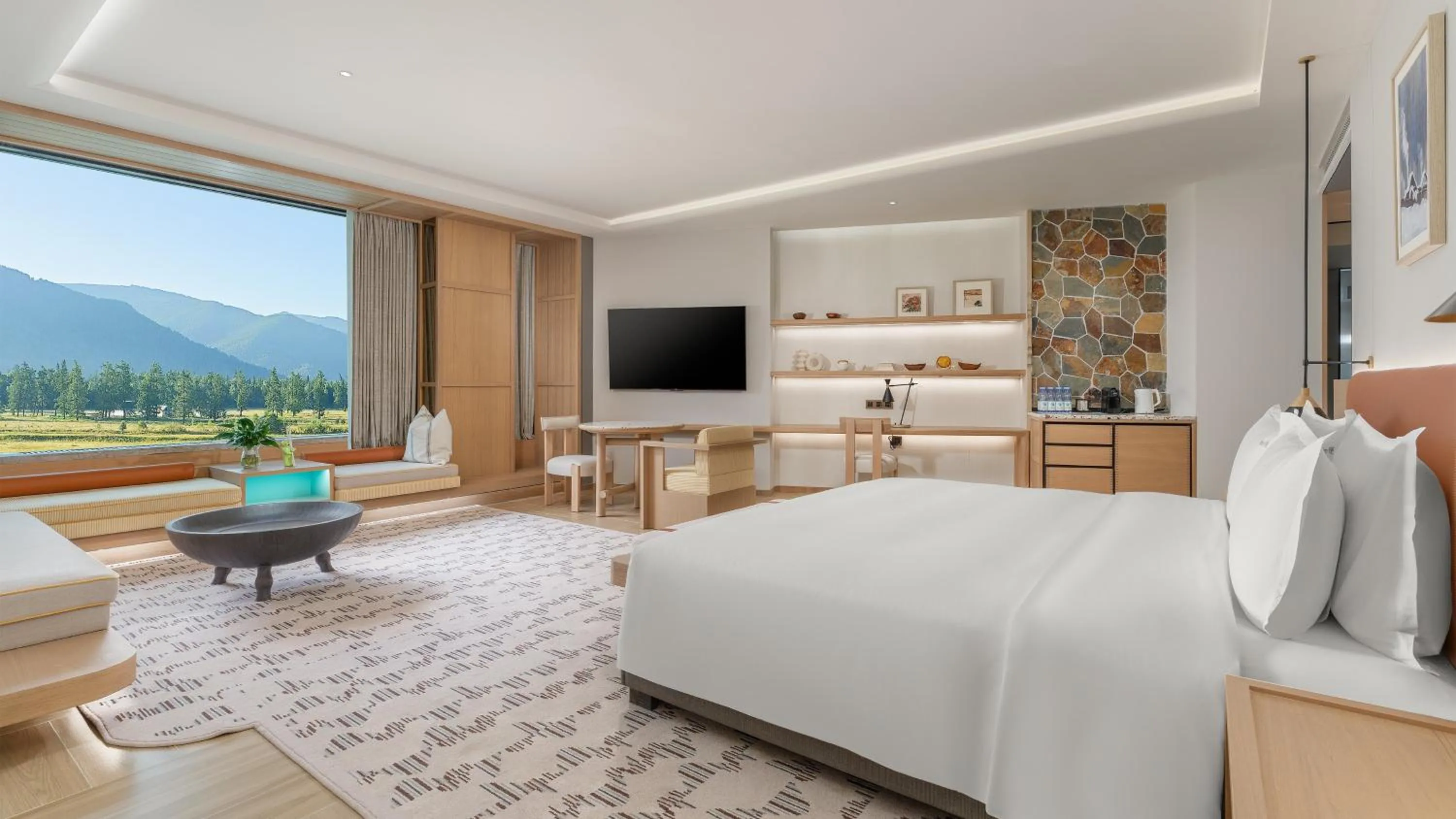 Bedroom, Bed in Holiday Inn Resort Kanas Hemu by IHG