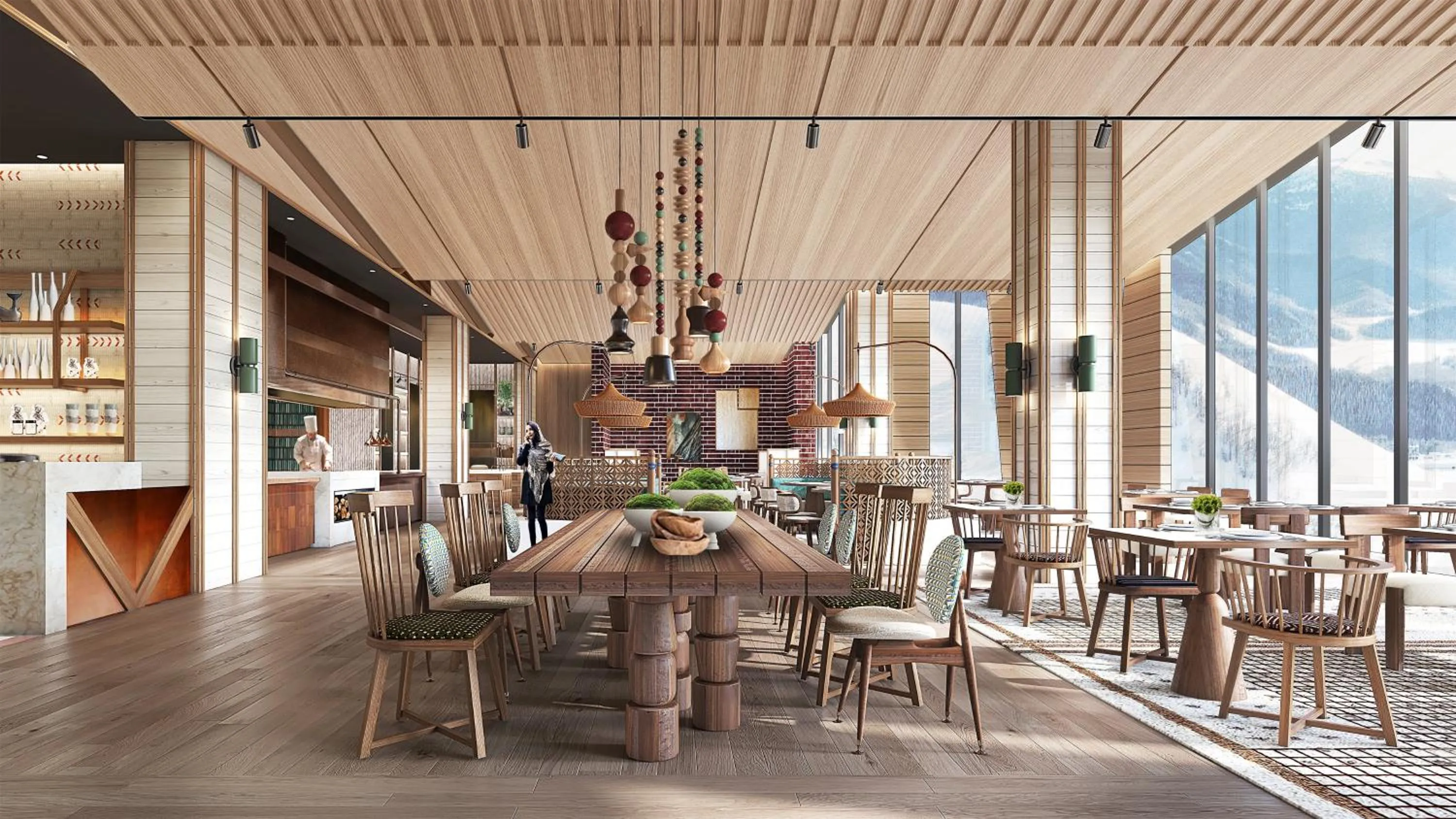 Restaurant/places to eat in Holiday Inn Resort Kanas Hemu by IHG